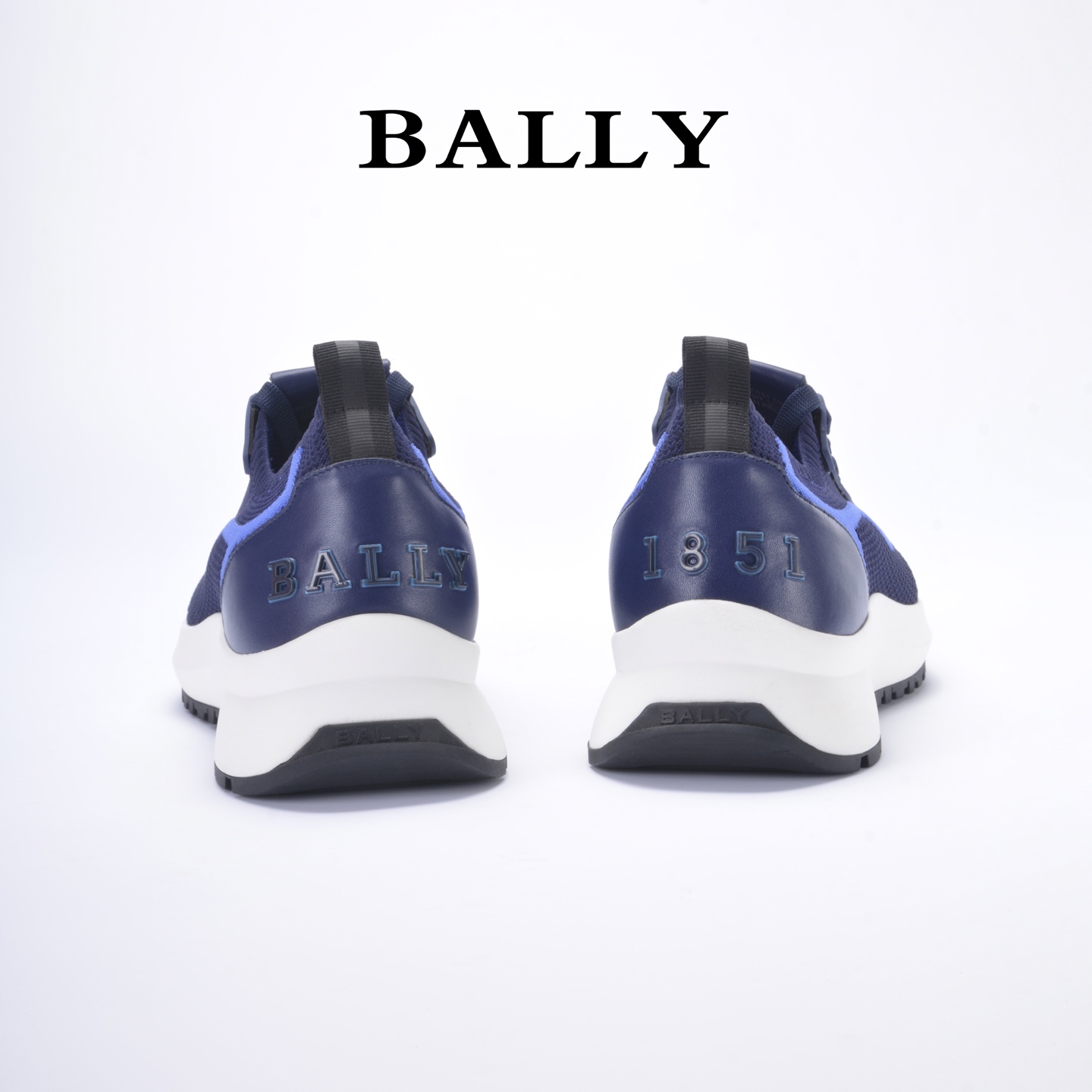 “Bally Run Wind Outline Davyn Sneakers with Vibram®Megagrip Soles – Black/Grey Brackled Shoes, Size 38-44” - 图片 9
