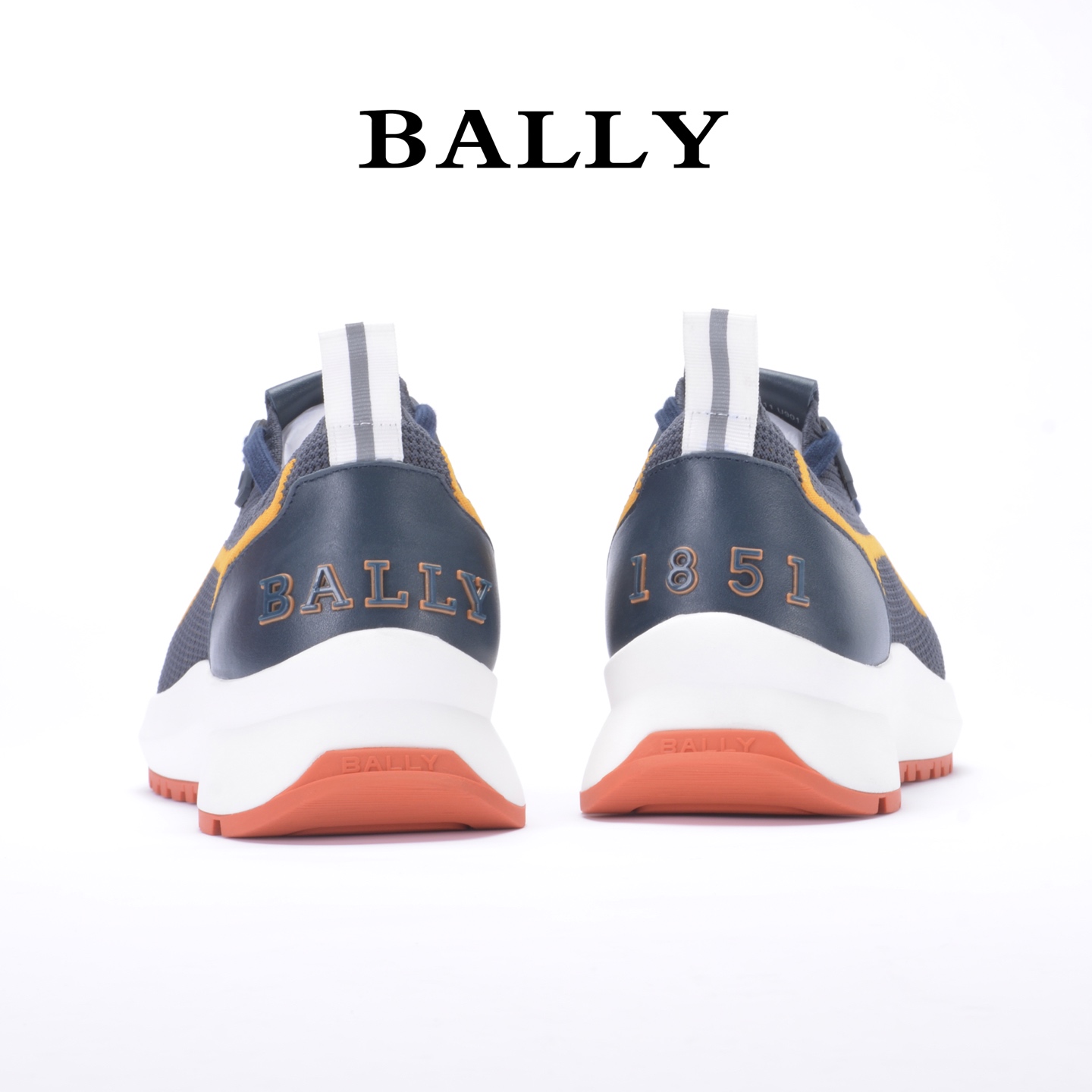 “Bally Run Wind Outline Series: Davyn Sneakers with Vibram Megagrip Soles | Bally 1851, Size 38-44” - 图片 9