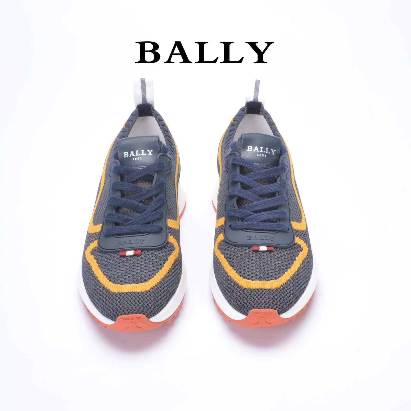 “Bally Run Wind Outline Series: Davyn Sneakers with Vibram Megagrip Soles | Bally 1851, Size 38-44” - 图片 2