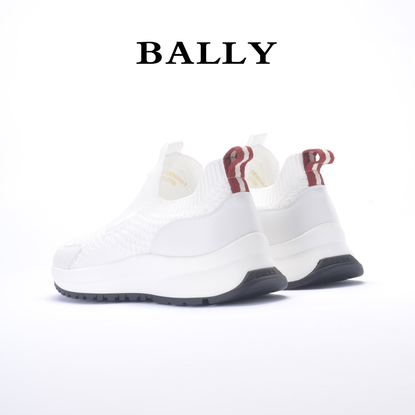 BALLY/BALI Sneaker Fabric Cow-Skin Face Outline Series with Zoegel Shoe Pads – Size 38-44 P744 - 图片 7