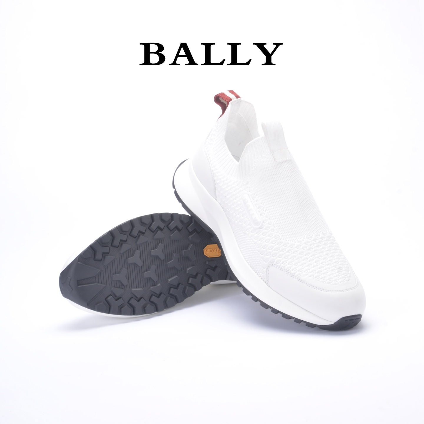 BALLY/BALI Sneaker Fabric Cow-Skin Face Outline Series with Zoegel Shoe Pads – Size 38-44 P744 - 图片 5