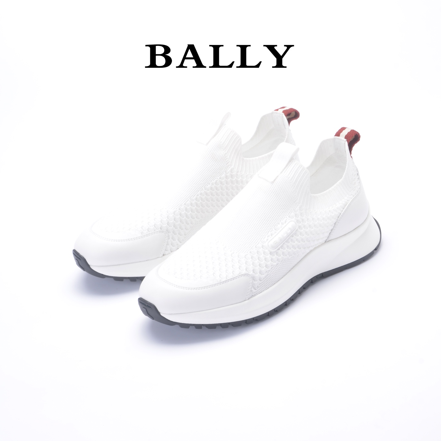 BALLY/BALI Sneaker Fabric Cow-Skin Face Outline Series with Zoegel Shoe Pads – Size 38-44 P744