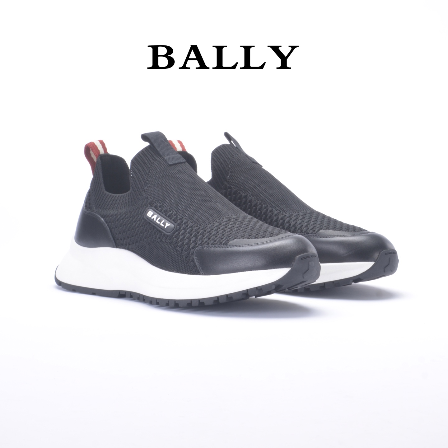 “BALLY/BALI Chunch Summer Shoes: Black Movie-Inspired Sneakers with Zoegel Shoe Pads, Size 38-44 P744” - 图片 3