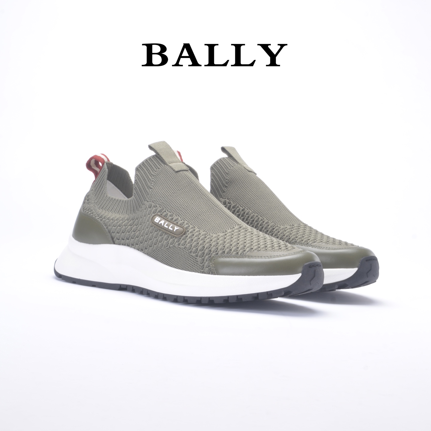 “BALLY/Bali Spring Summer Sports Shoes Grey Green Modern Style Outline Series Review” - 图片 3