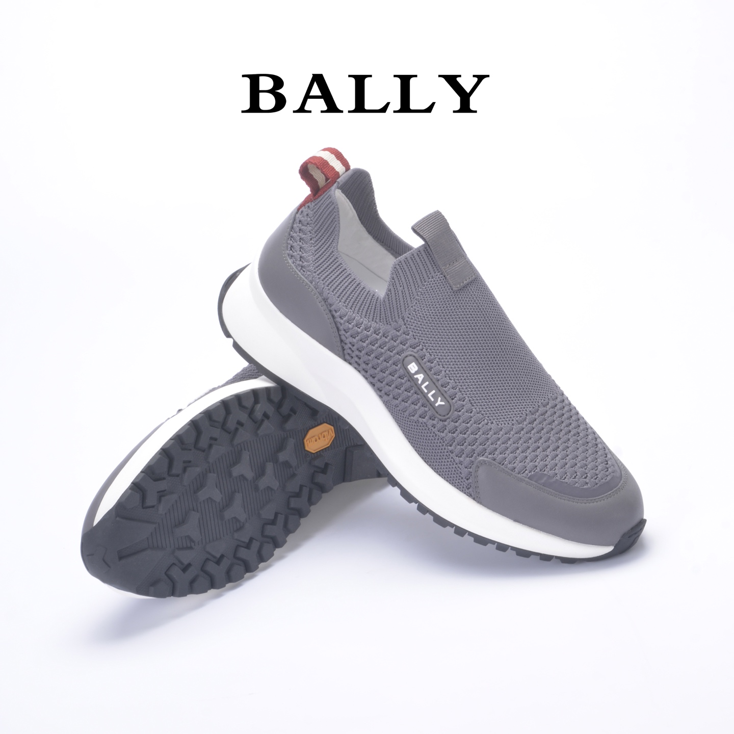 Title: BALLY Bali Spring Summer Gray Sports Shoes Outline Series Review Summary: Detailed 1:1 recreation of modern sports shoes inspired by running shoes with Zoegel shoe pads. Size 38 - 图片 5