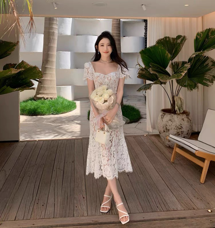 NO:622081,Self-Portrait new season series, official website synchronization, original one-to-one high-end customization, sexy square neck, feminine blue, eyelash lace, high waist and slim fit, fishtail long dress evening dress (belt included) two colors and four sizes SMLXL blue white (S skirt length 121CM, bust 84CM suitable, waist 67CM and so on,, skirts, alexander wang19860909Self-Portrait 新一季系列 官网同步 原版一比一高端定制 性感方领 女人味蓝色 睫毛蕾丝 高腰修身 鱼尾长款连衣裙晚礼服（送腰带）两色四码SMLXL 蓝色 白色（S裙长121CM 胸围84CM内合适 腰围67CM以此类推,,skirts,alexander wang,Women's clothing