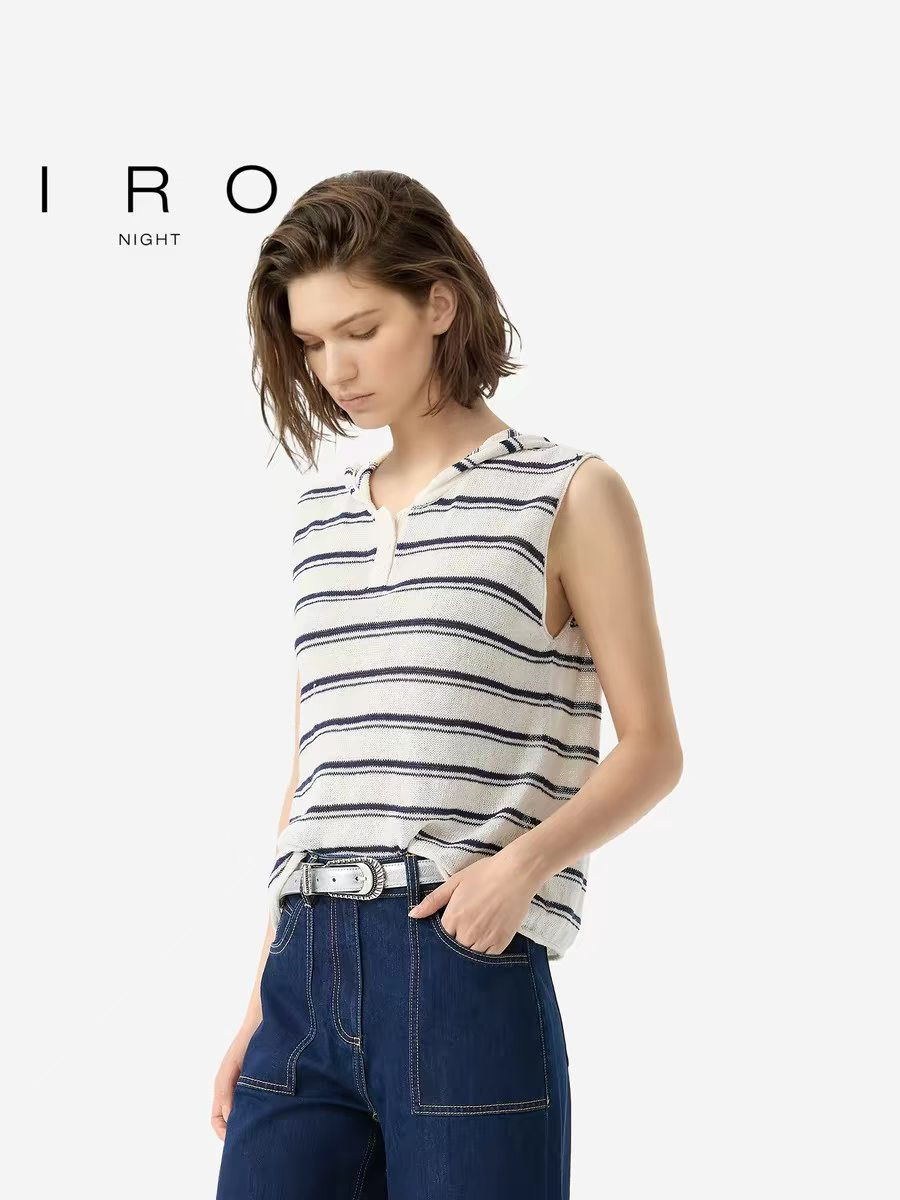 NO:823283,New stock available 26 new summer products Contrast color hooded knitted sleeveless vest linen top (linen cotton composition) one color three sizes SML (S bust 93CM, shoulder width 37CM, length 53CM and so on),,hats,19860909新款现货供应26夏款新品 撞色连帽针织 无袖背心亚麻上衣（亚麻棉成分）一色三码SML（S胸围93CM 肩宽37CM 衣长53CM以此类推）,,hats,,Women's clothing