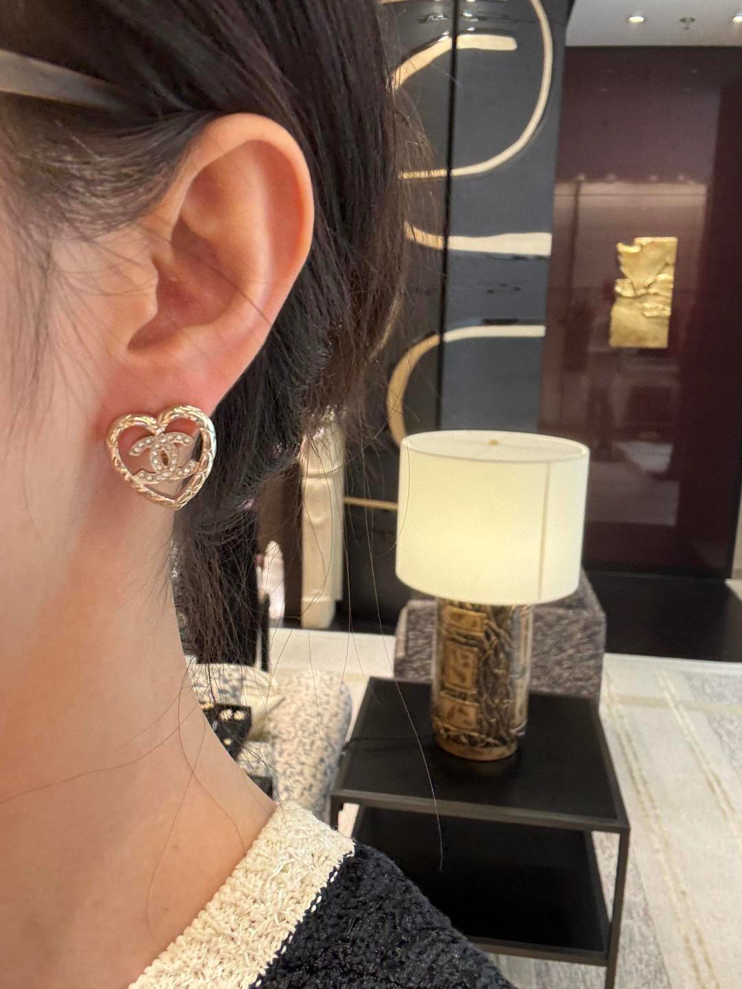 NO:720296,25A love ear clip,Cardia high-end jewelry1986090925A 爱心 耳夹,,卡迪亚高端饰品,Jewelry