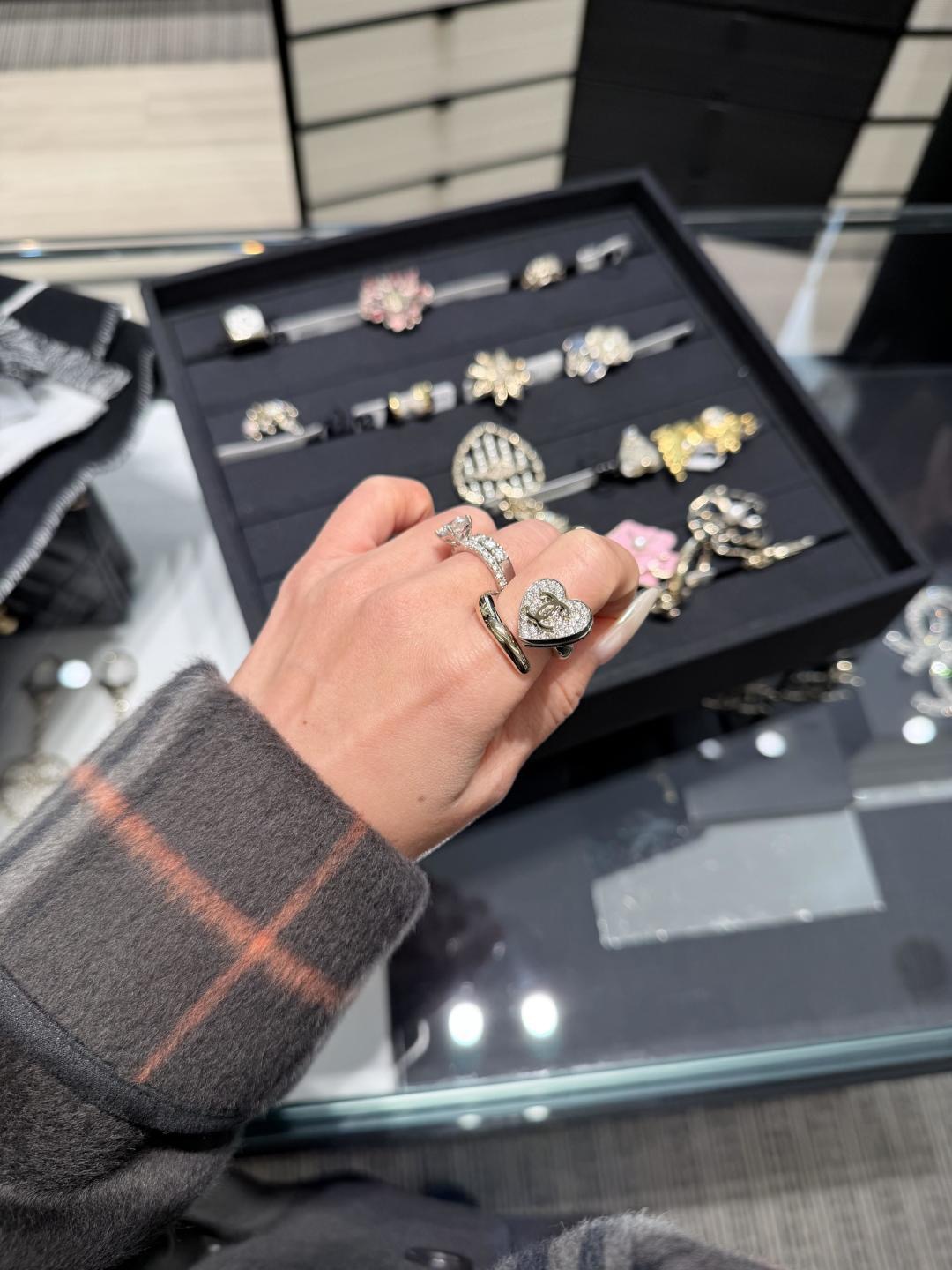 NO:721232,Hands-on pictures, Cardia high-end jewelry19860909上手图,,卡迪亚高端饰品,Jewelry