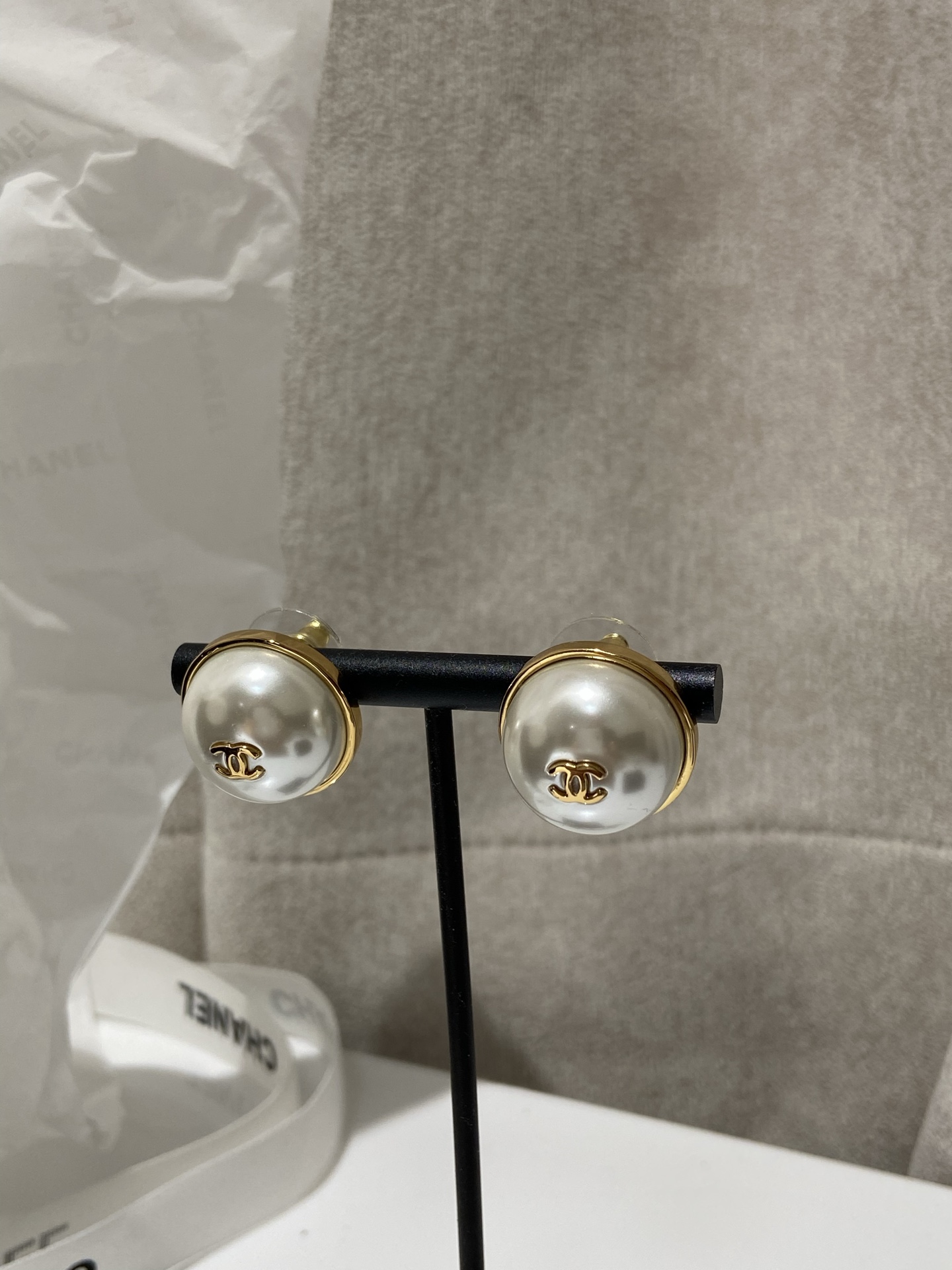 NO:895897,88180, CH 26a large pearl earrings purchased from ZP, Cardia high-end jewelry1986090988180,CH 26a 大号珍珠 耳钉 ZP购入,,卡迪亚高端饰品,Jewelry