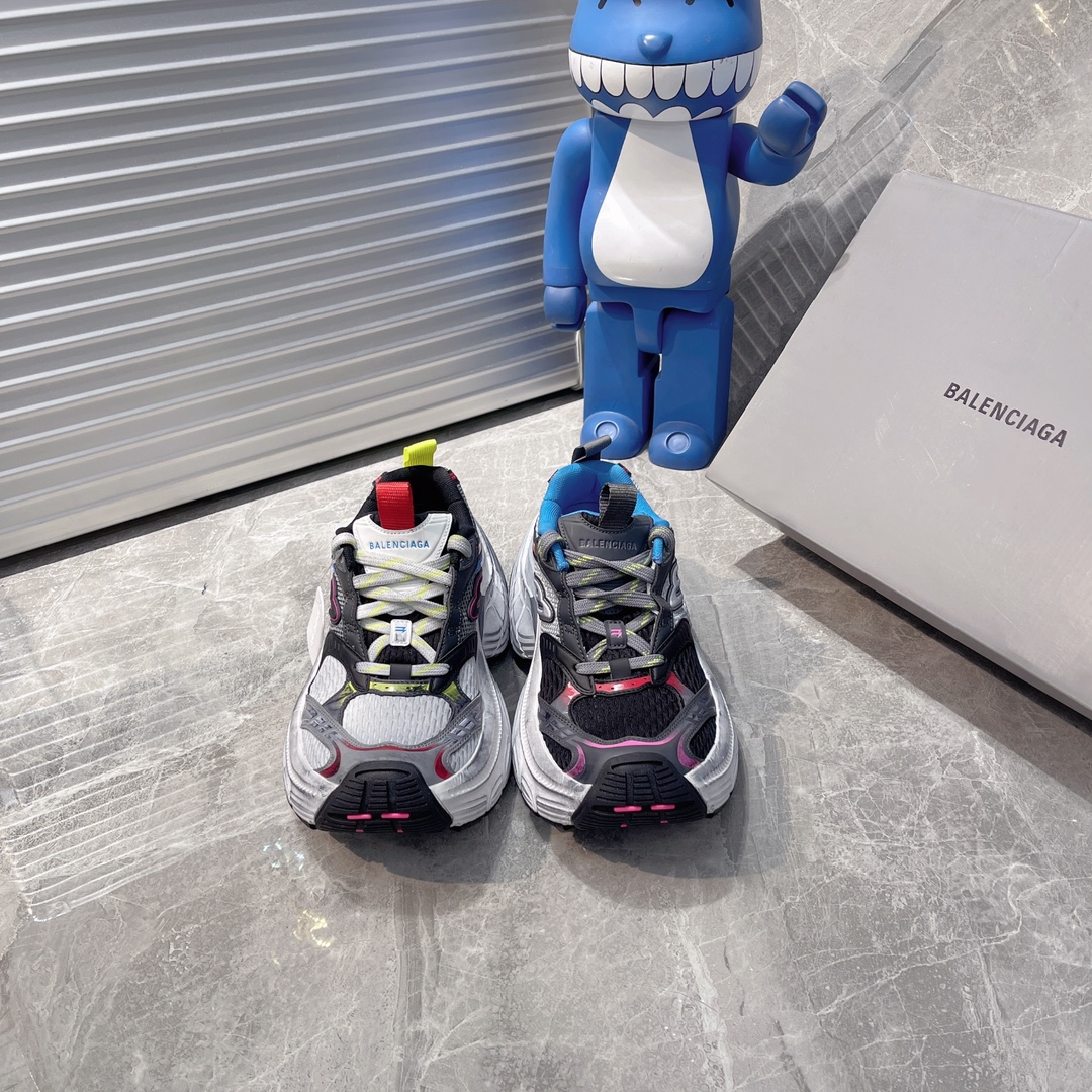 NO:259421,Balenciaga 2025 new 6XL mandarin duck color Balenciaga 6XL pure original version is shipped strongly, built in heavy industry All accessories are made into genuine cut pieces through customs Correct font electric embroidery Correct thickness, position and size Correct side TPU breathable hole matching meaning original version, TPU soft sole The original version is consistent 