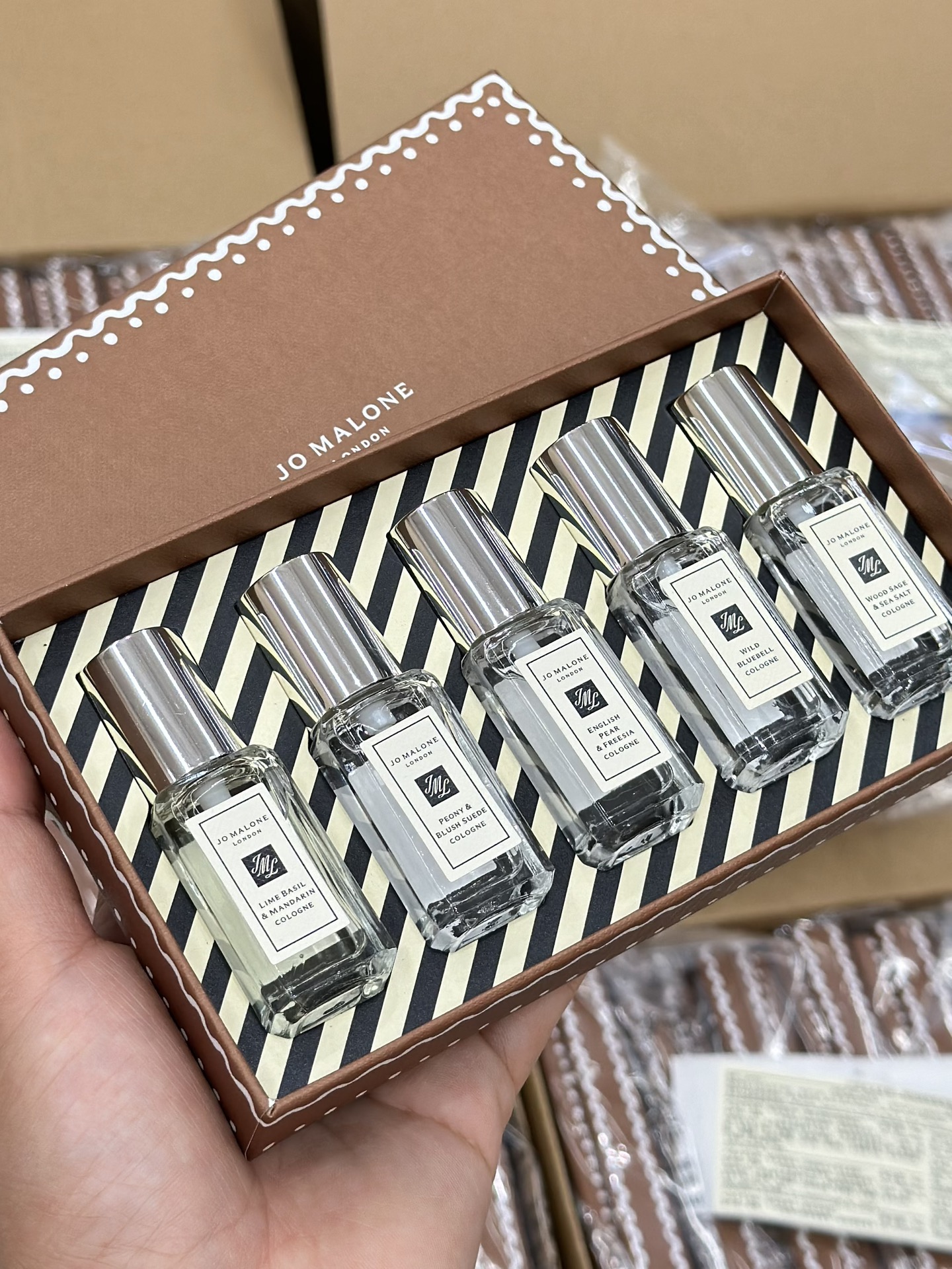 Jo Malone London Christmas Limited Edition 5-Piece Fragrance Gift Set - Comprehensive 8