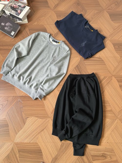 Ralph Lauren 2025 Fall/Winter Bear Embroidered Pullover Sweatshirt 1 Ralph Lauren 2025 Fall/Winter Bear Embroidered Pullover Sweatshirt