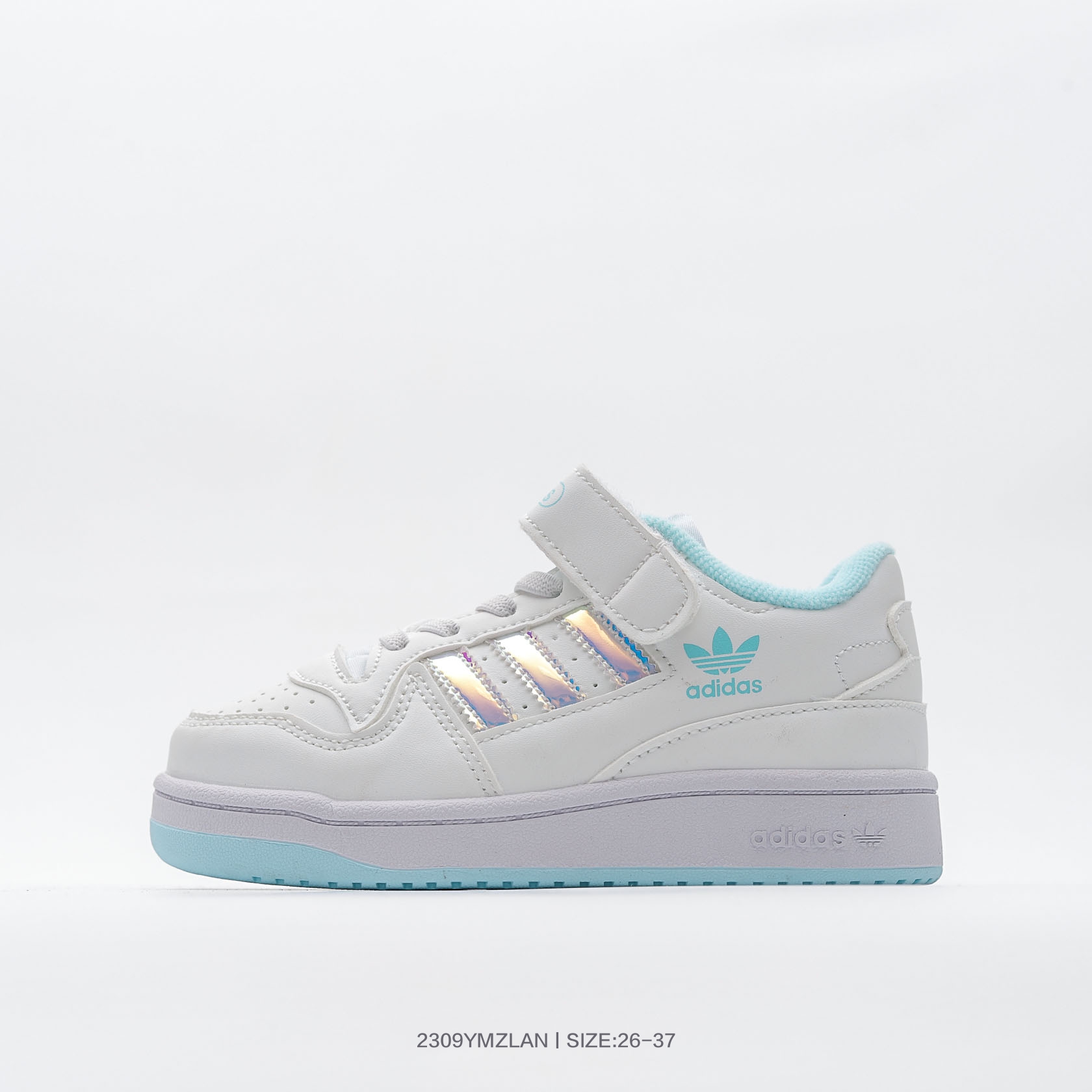 阿迪达斯 Adidas Forum Low EL低帮童鞋百搭潮流休闲运动板鞋 GZ8963 尺码：26 27 28 29 30 31 32 33 34 35 36 37-选品中心