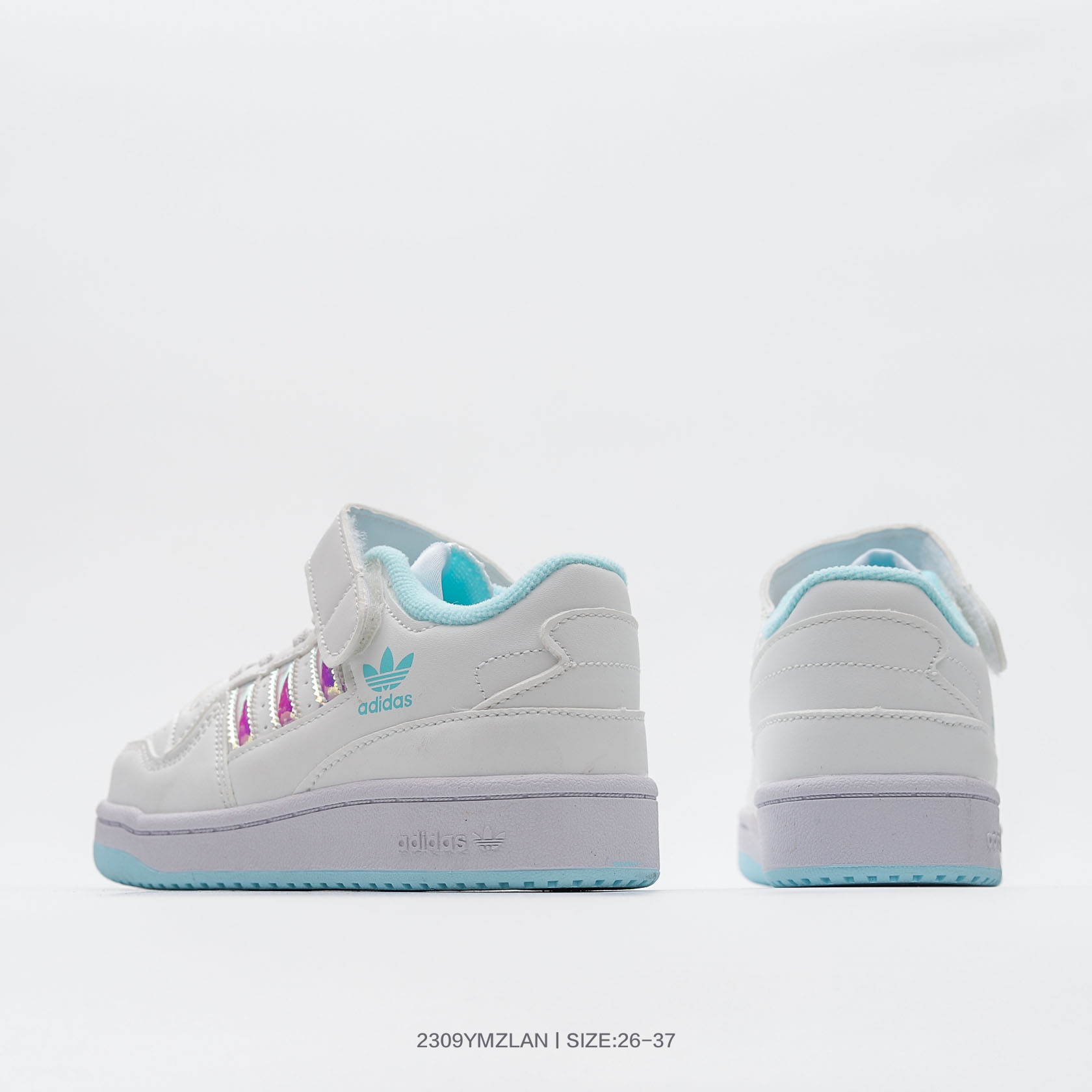 图片[4]-阿迪达斯 Adidas Forum Low EL低帮童鞋百搭潮流休闲运动板鞋 GZ8963 尺码：26 27 28 29 30 31 32 33 34 35 36 37-选品中心