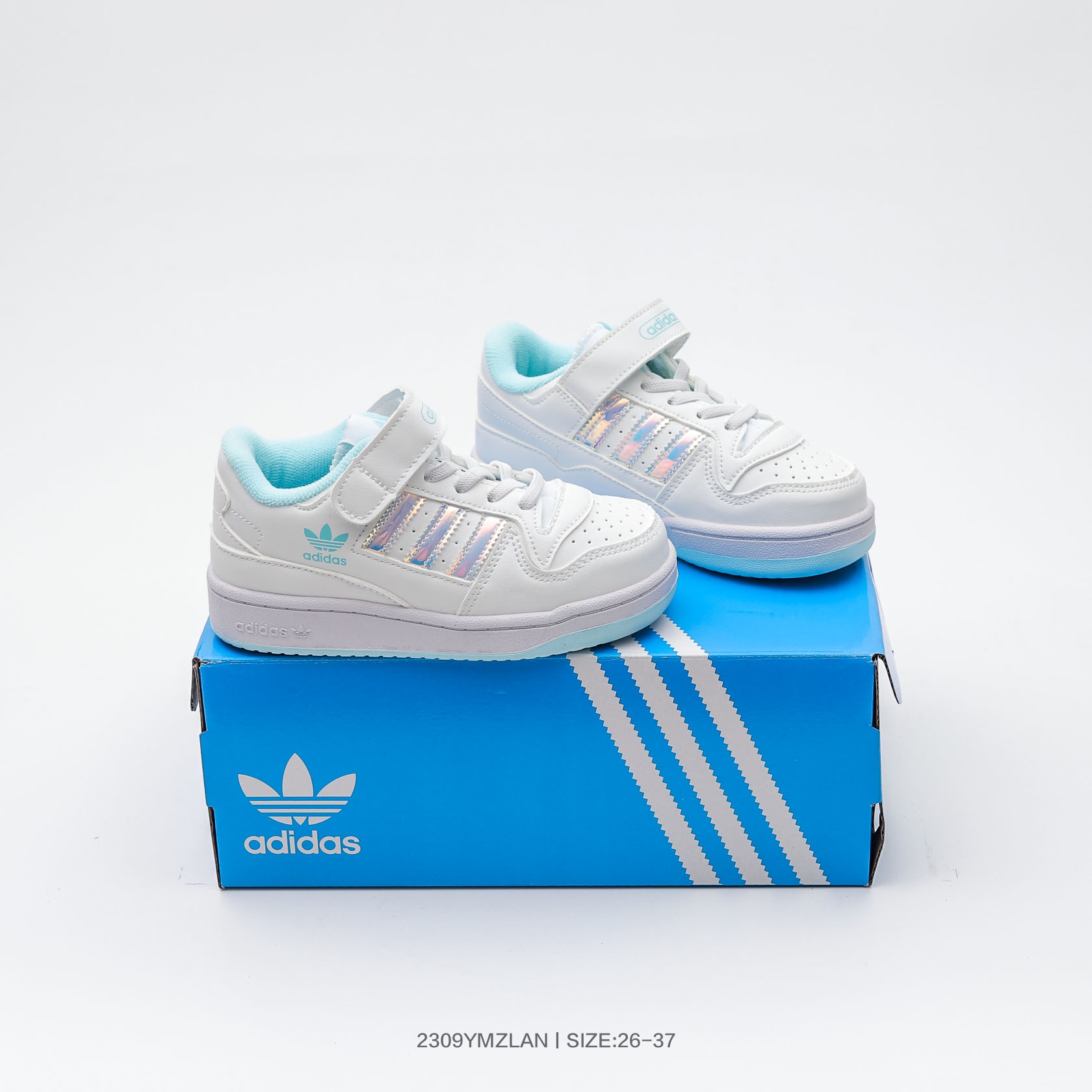 图片[9]-阿迪达斯 Adidas Forum Low EL低帮童鞋百搭潮流休闲运动板鞋 GZ8963 尺码：26 27 28 29 30 31 32 33 34 35 36 37-选品中心