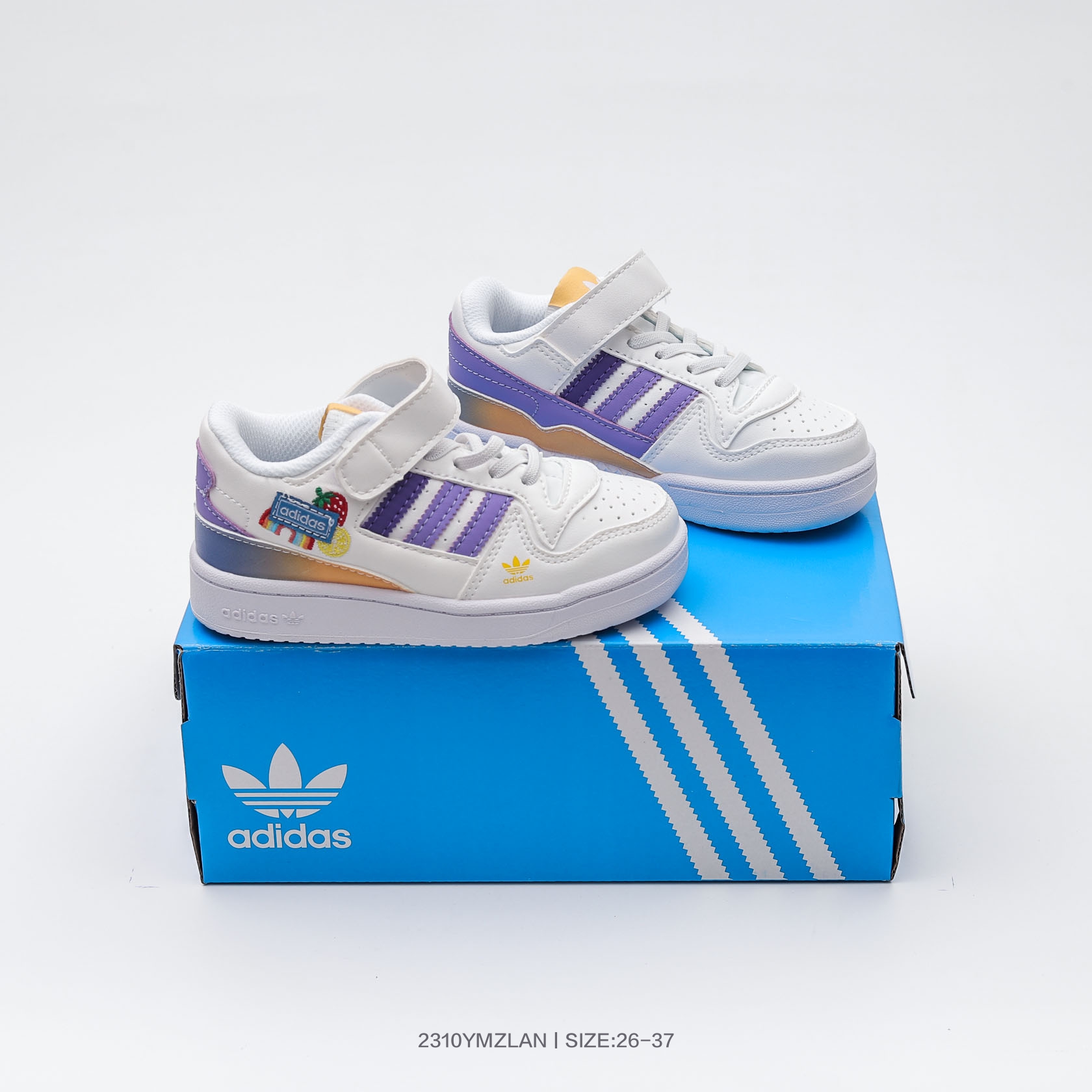 图片[9]-阿迪达斯 Adidas Forum Low EL低帮童鞋百搭潮流休闲运动板鞋 GY8211 尺码：26 27 28 29 30 31 32 33 34 35 36 37-选品中心