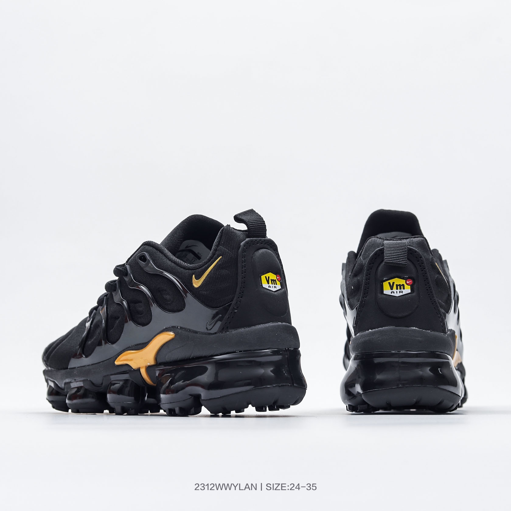 图片[4]-童鞋系列 耐克Nike Air Vapormax PlusTM蒸汽大气垫百搭休闲运动慢跑鞋 924453 017 尺码：24 25 26 27 28 29 30 31 32 33 34 35-选品中心