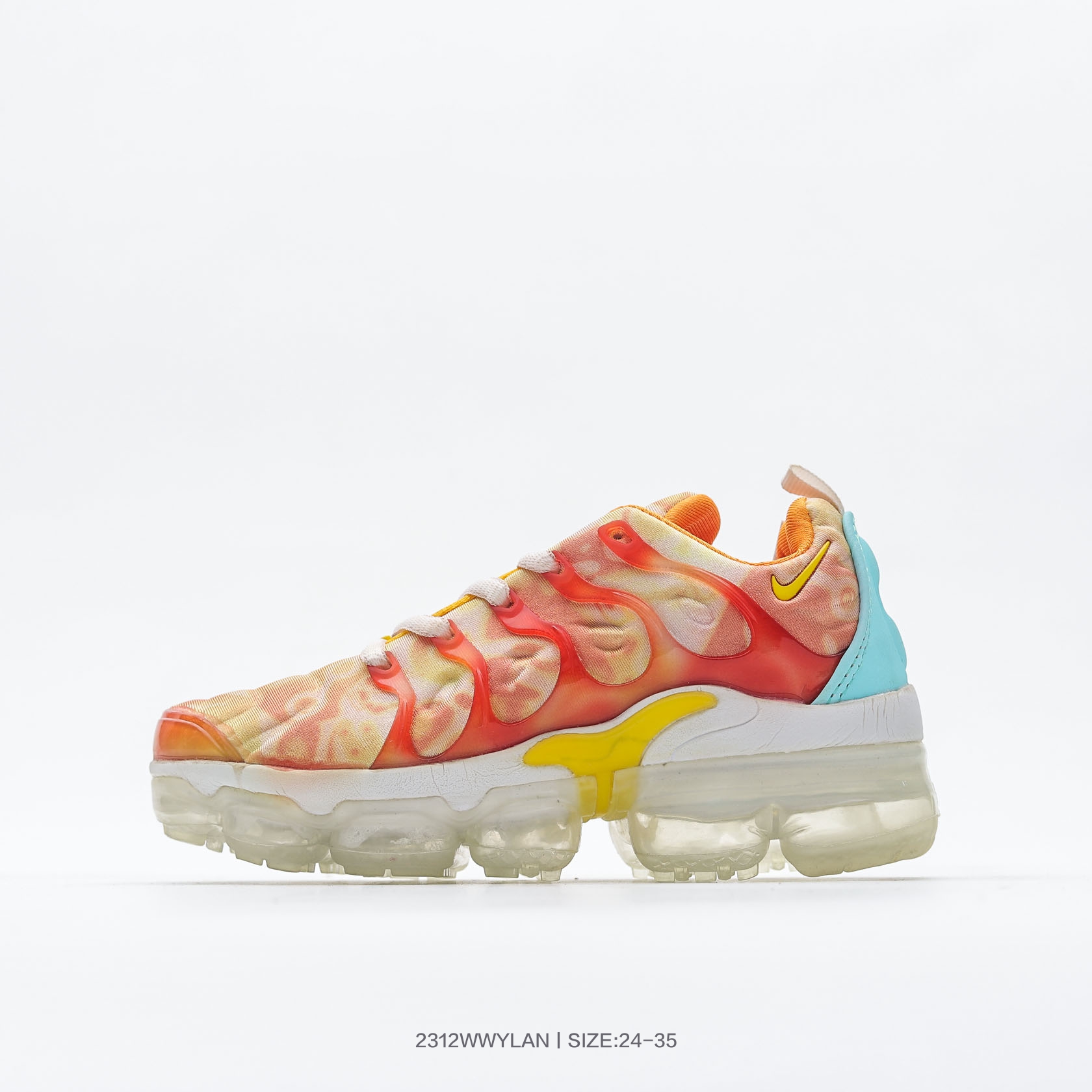 童鞋系列 耐克Nike Air Vapormax PlusTM蒸汽大气垫百搭休闲运动慢跑鞋 AQ4312 300 尺码：24 25 26 27 28 29 30 31 32 33 34 35-选品中心