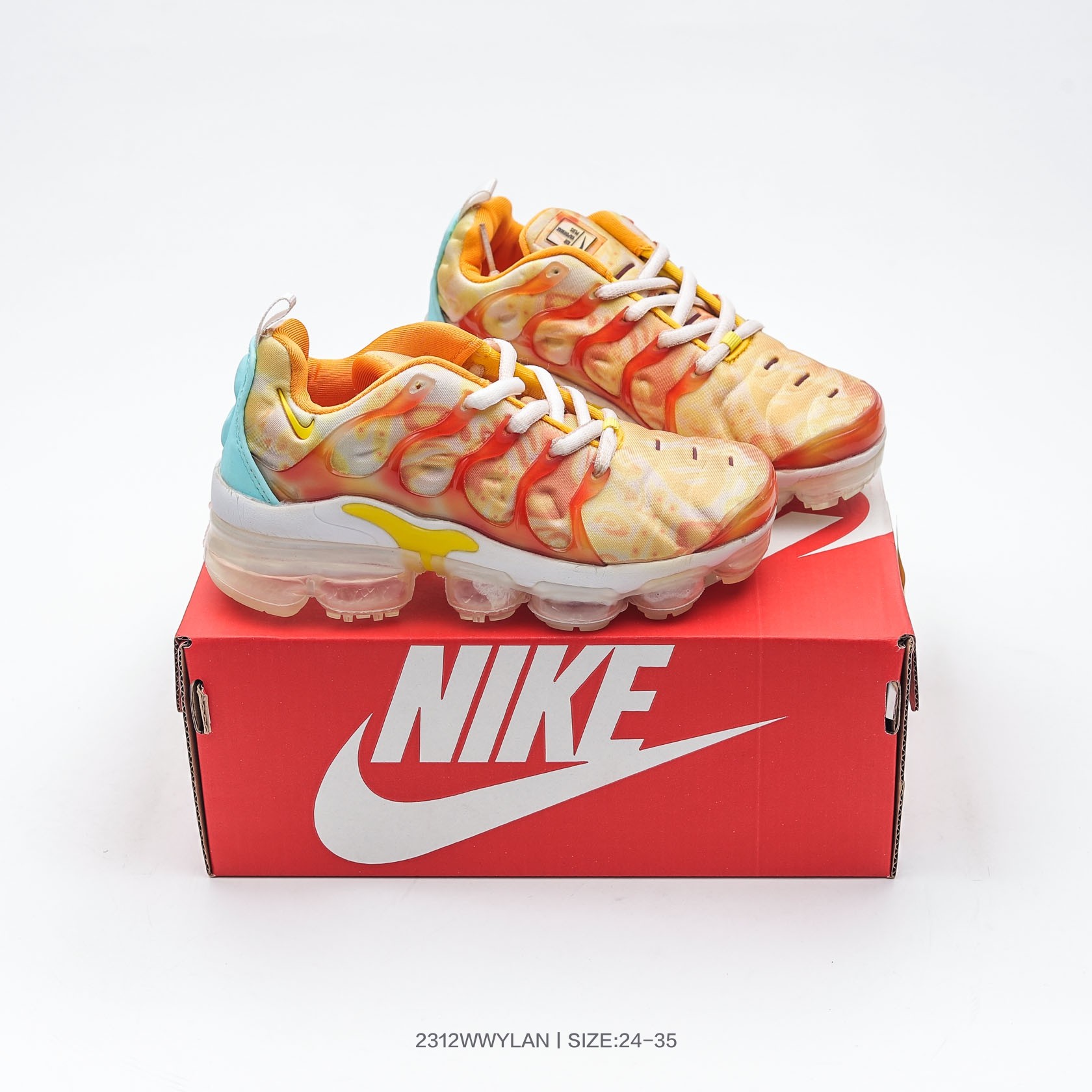 图片[9]-童鞋系列 耐克Nike Air Vapormax PlusTM蒸汽大气垫百搭休闲运动慢跑鞋 AQ4312 300 尺码：24 25 26 27 28 29 30 31 32 33 34 35-选品中心