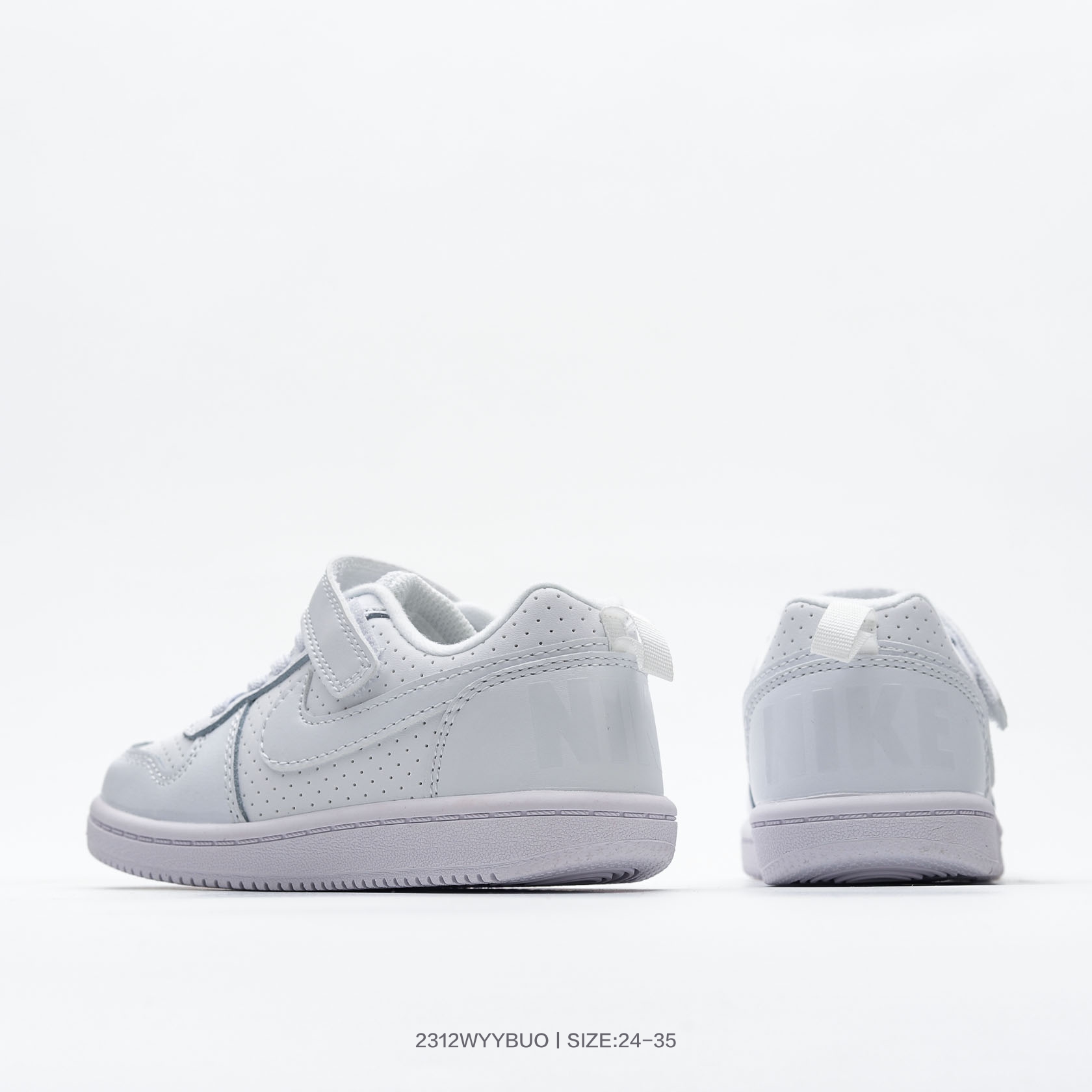 图片[4]-耐克 Nike Court Borough Low 2 低帮百搭透气休闲童鞋运动板鞋 货号：AV3167 100 尺码：24 25 26 27 28 29 30 31 32 33 34 35-选品中心