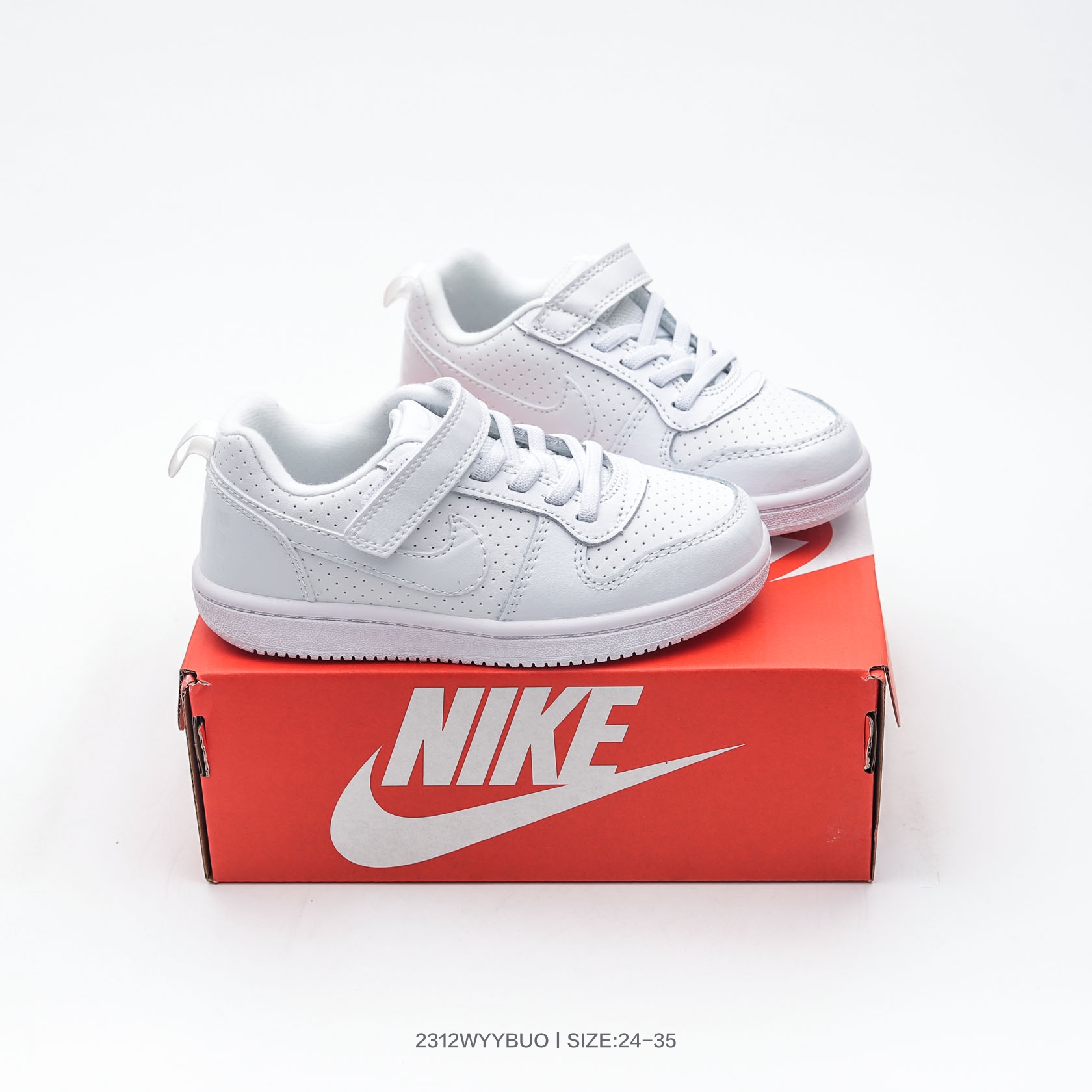 图片[9]-耐克 Nike Court Borough Low 2 低帮百搭透气休闲童鞋运动板鞋 货号：AV3167 100 尺码：24 25 26 27 28 29 30 31 32 33 34 35-选品中心