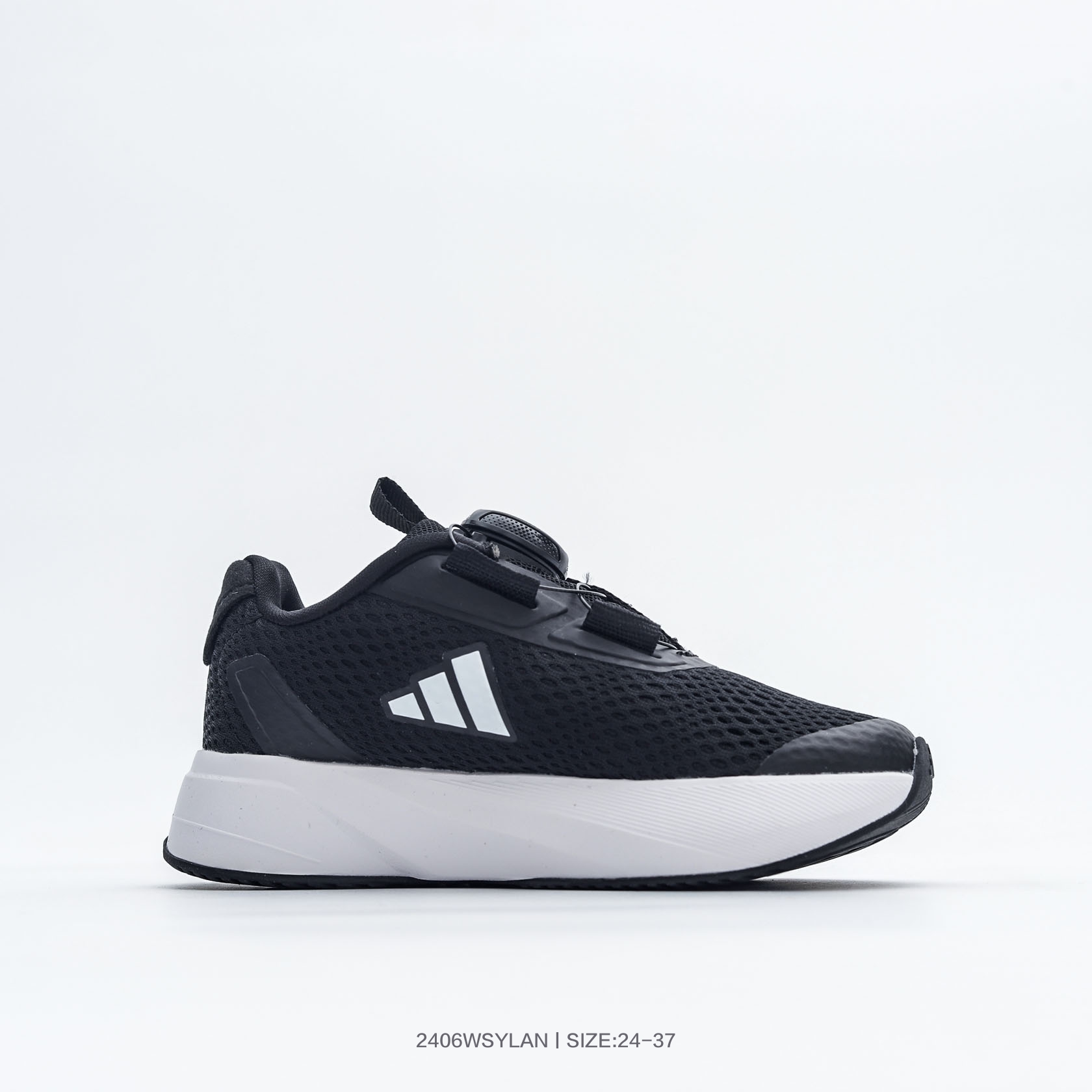 图片[2]-阿迪达斯Adidas DURAMO SL 休闲童鞋训练备赛轻盈疾速网面跑步鞋 ID2781 尺码：24 25 26 27 28 29 30 31 32 33 34 35 36 37-选品中心