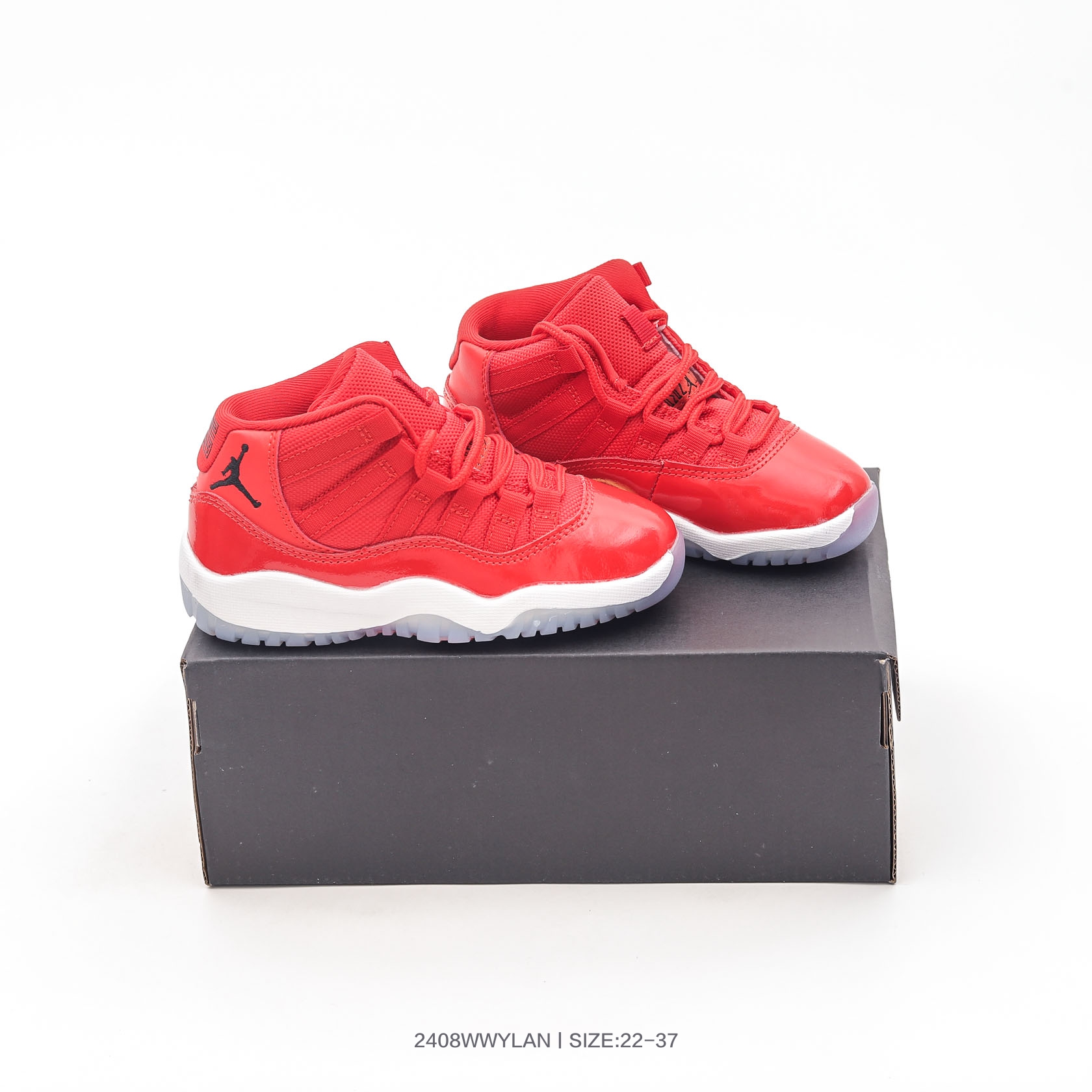 图片[6]-集🈴 乔丹Air Jordan 11 Retro AJ11 乔11运动复古文化休闲童鞋高帮运动篮球鞋 378039 100 尺码：22 23 24 25 26 27 28 29 30 31 32 33 34 35 36 37-选品中心