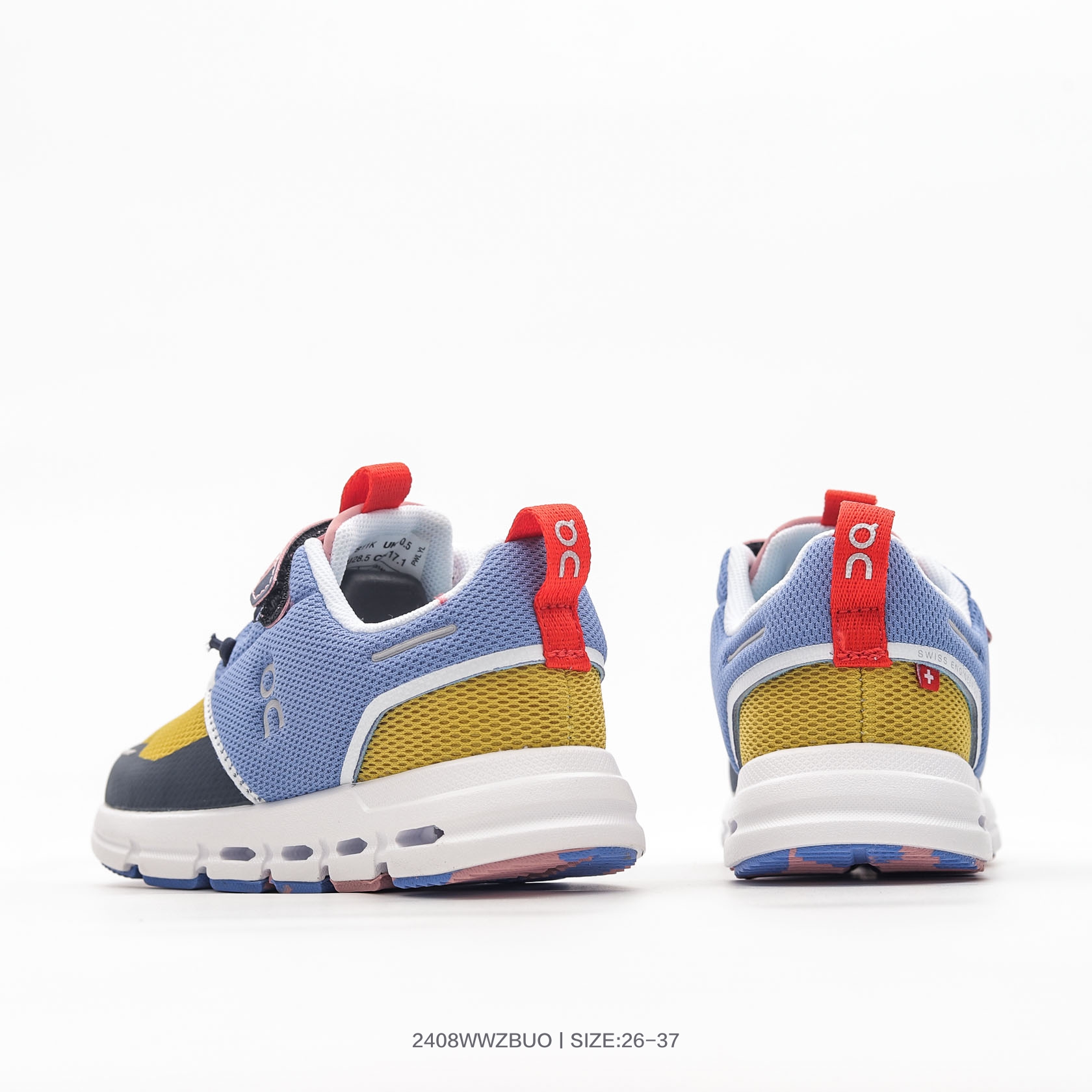 Kids’ Sneakers: Claude Play Official High-Shoe Commuter, Sizes 26-37, No. 2408 WZBUO. - 图片 4
