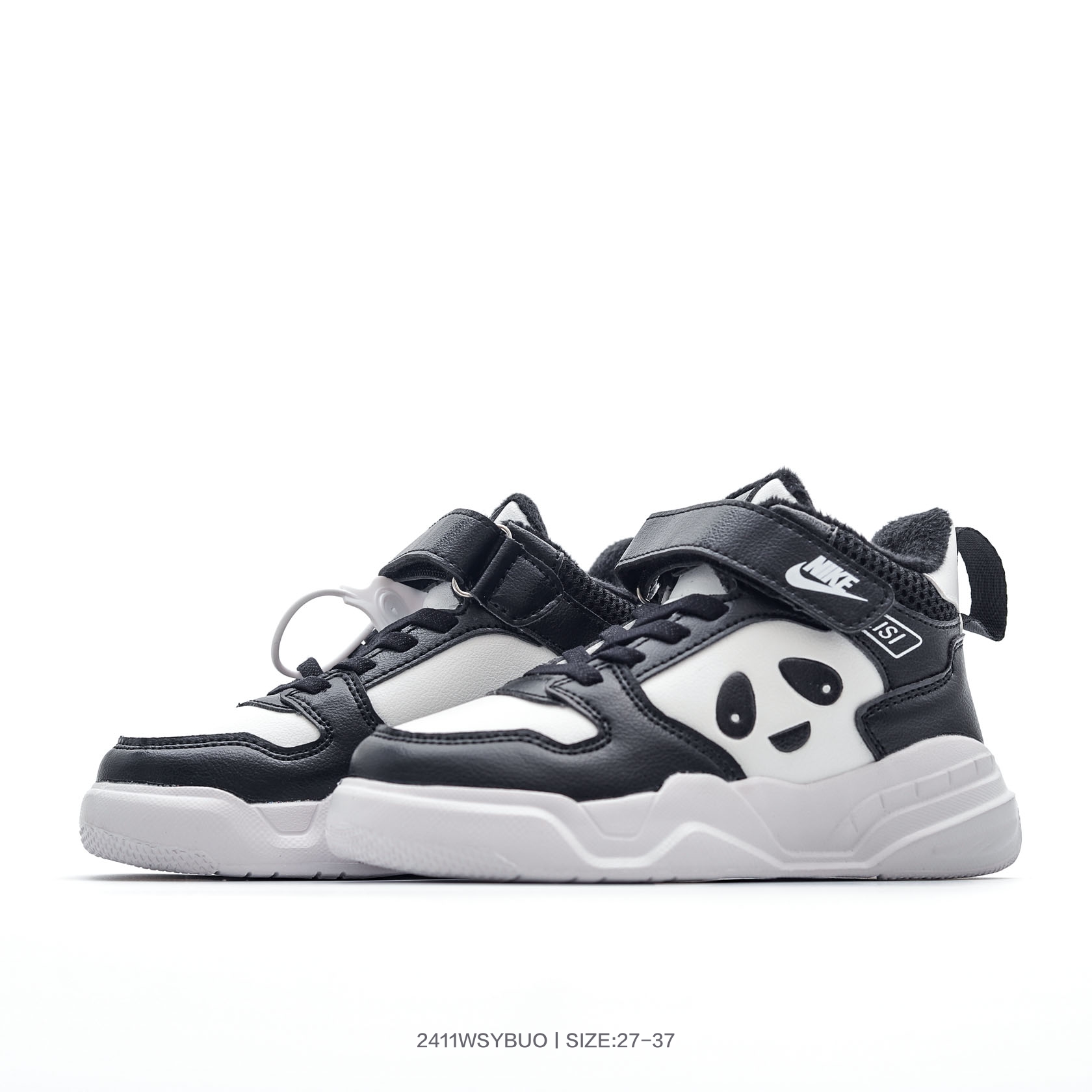 图片[5]-加绒 耐克Nike ACG Mountain Fly Low SE熊猫高帮休闲童鞋运动板鞋 尺码：27 28 29 30 31 32 33 34 35 36 37-选品中心