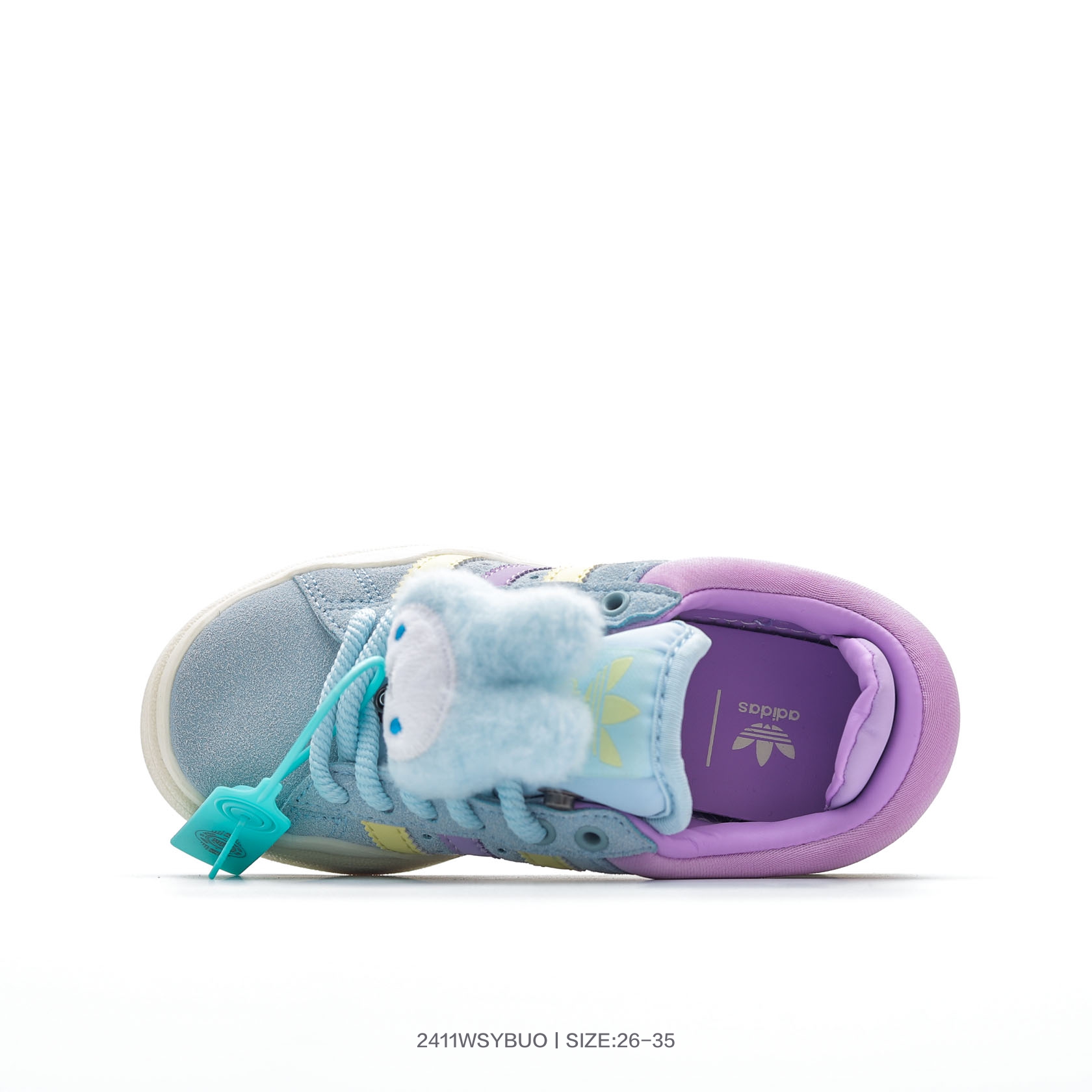 图片[7]-童鞋！Bad Bunny x阿迪达斯 Adidas Originals Forum Low 坏痞兔联名 低帮百搭潮流休闲运动板鞋 FZ5787 尺码：26 27 28 29 30 31 32 33 34 35-选品中心