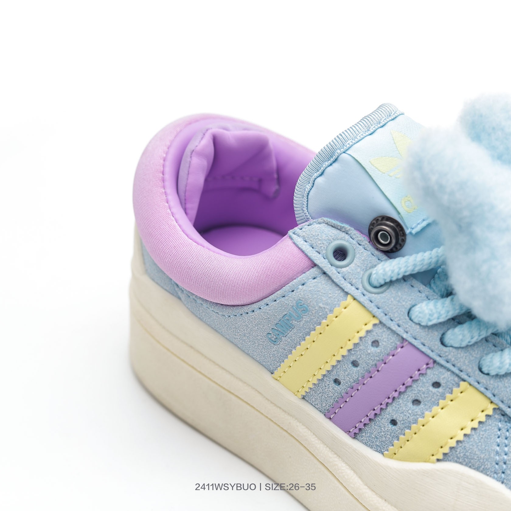 图片[9]-童鞋！Bad Bunny x阿迪达斯 Adidas Originals Forum Low 坏痞兔联名 低帮百搭潮流休闲运动板鞋 FZ5787 尺码：26 27 28 29 30 31 32 33 34 35-选品中心