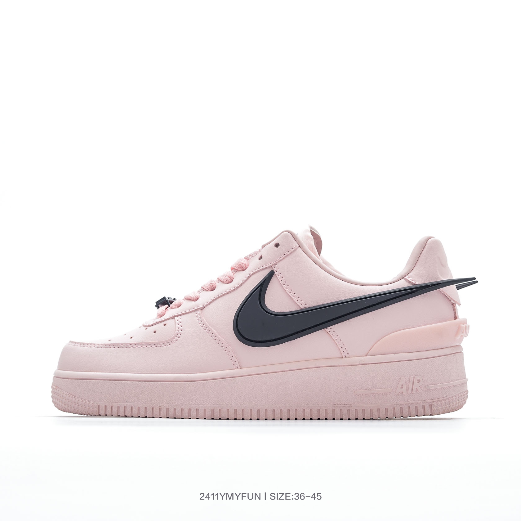 元 耐克 Ambush x Nike Air Force 1‘07 Low ”Phantom“ 联名款 大勾空军一号低帮休闲板鞋 货号:DV3464 011 编号:2411YMYFUN