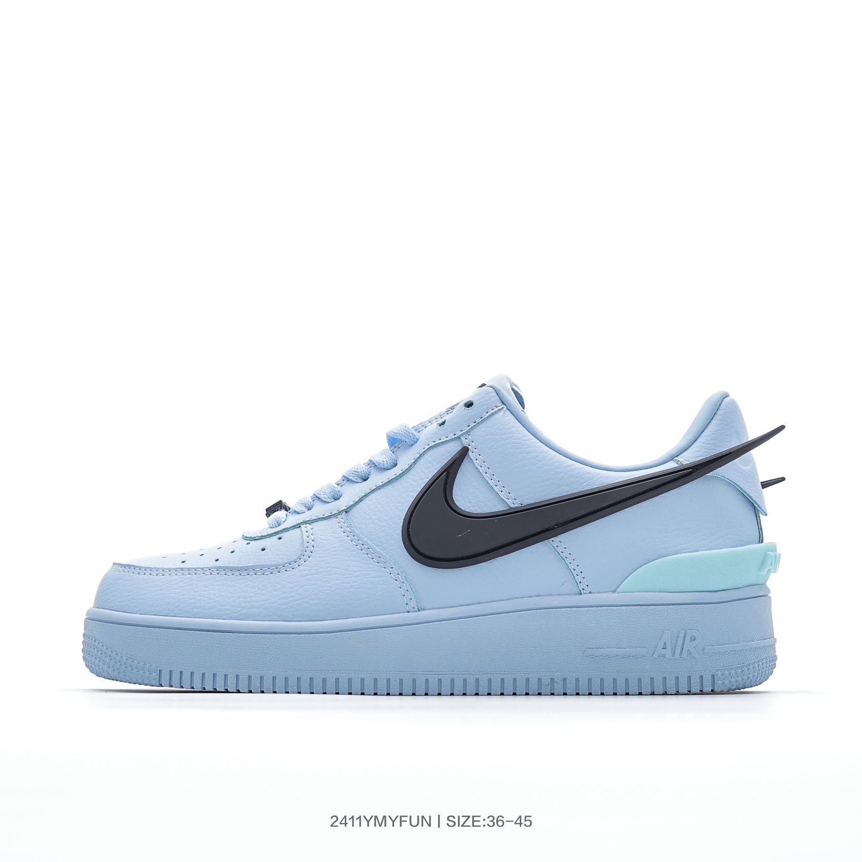 元 耐克 Ambush x Nike Air Force 1‘07 Low ”Phantom“ 联名款 大勾空军一号低帮休闲板鞋 货号:DV3464 011 编号:2411YMYFUN
