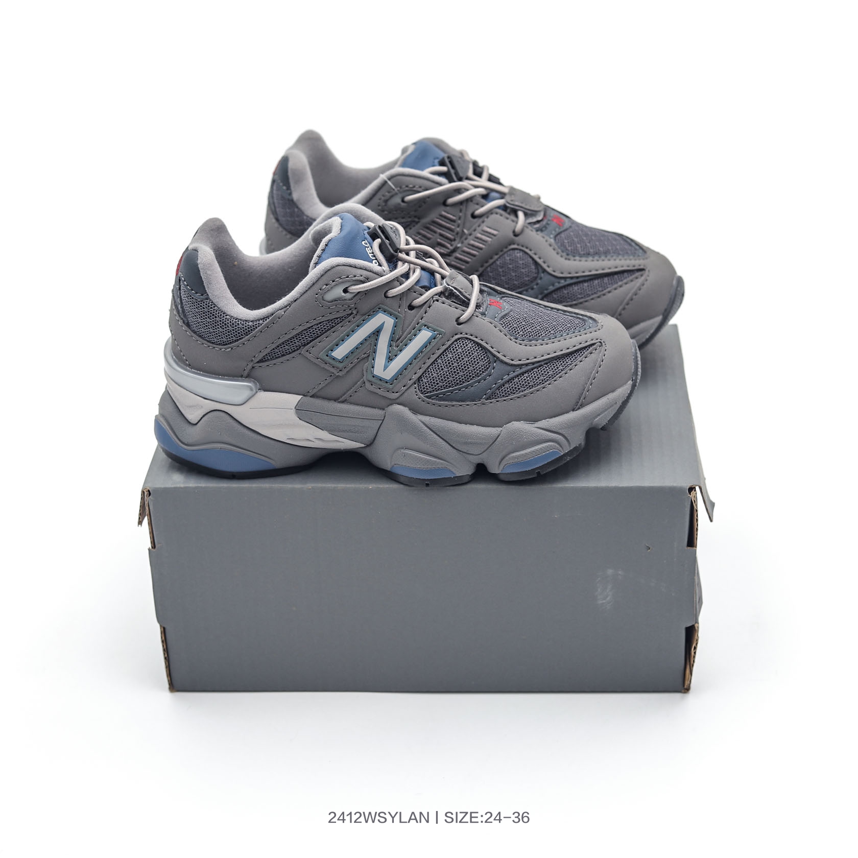 图片[9]-童鞋 NB新百伦New Balance 9060系列复古百搭老爹风小象蹄休闲运动跑步鞋 PV9060EC 尺码：24 25 26 27 28 29 30 31 32 33 34 35 36-选品中心