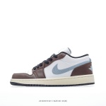 Air Jordan 1 Schoenen Sportschoenen Air Jordan Blauw Bruin Wit Vintage Laag boven 1 Air Jordan 1 Schoenen Sportschoenen Air Jordan Blauw Bruin Wit Vintage Laag boven