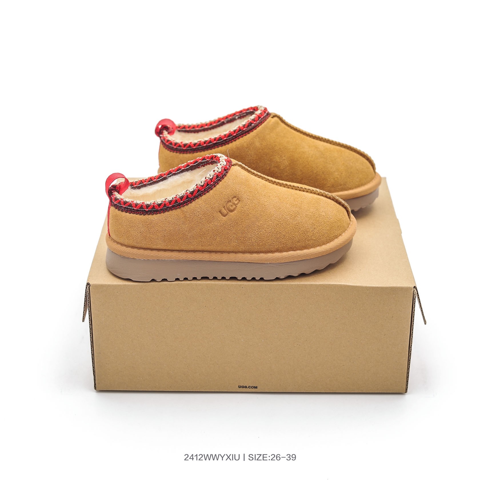 NO:532229,FW autumn and winter new style, American light luxury brand UGG W Tasman series low-top fashion versatile Mueller style comfortable and warm casual slippers 1168601 Size 26 27 28 29 30 31 32 33 34 35 36 37 38 39 Number 2412WWYXIU, snow boots, boots,19860909FW秋冬新款,美国轻奢品牌UGG W Tasman 塔斯曼系列低帮时尚百搭穆勒风舒适保暖休闲便鞋 1168601 码数26 27 28 29 30 31 32 33 34 35 36 37 38 39 编号2412WWYXIU,雪地靴,boots,,Children's