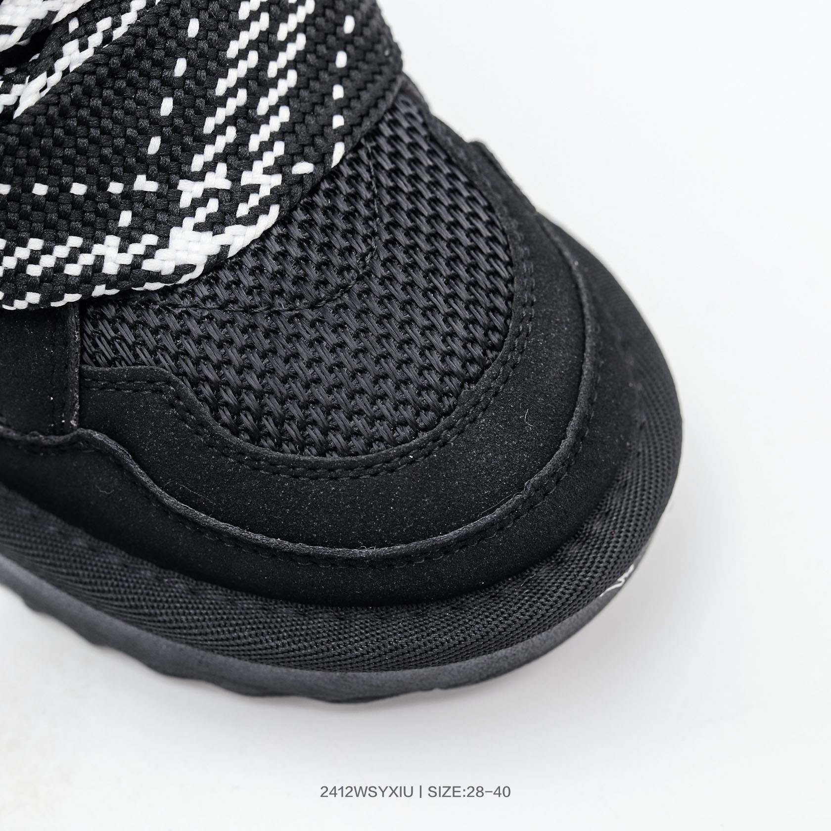 图片[8]-28-37 38-40 儿童亲子款UGG梅尔运动休闲鞋 系带加绒保暖款，采用头层真牛皮 柔软亲肤 舒适透气 个性时尚又百搭，EVA轻质缓震、防滑耐磨外底 货号：K/1152410K 尺码：28 29 30 31 32 33 34 35 36 37 38 39 40-选品中心