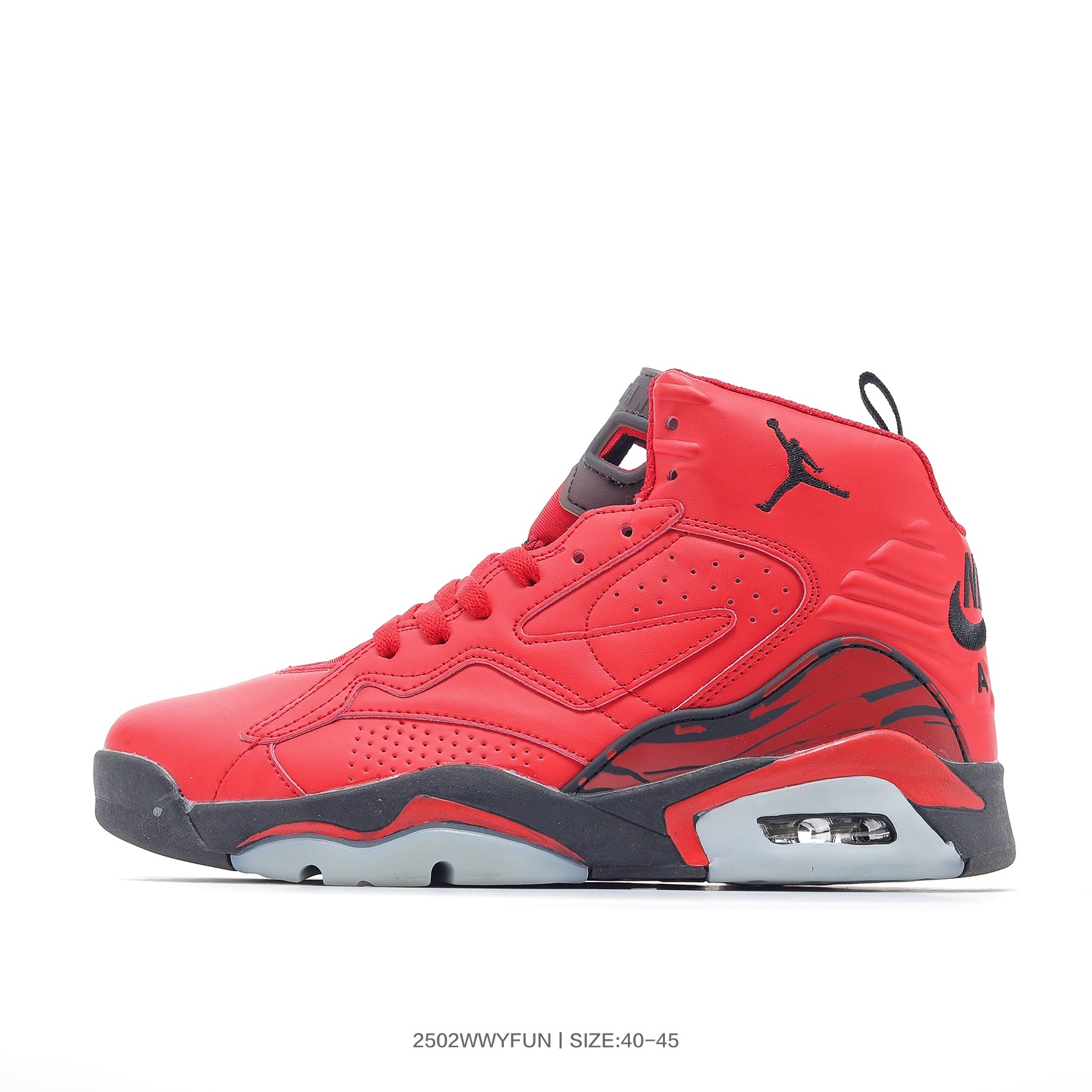 乔丹Jordan Jumpman MVP AJ飞人复古轻便透气减震实战运动高帮篮球鞋 AA2494 106 编号:2502WWYFUN