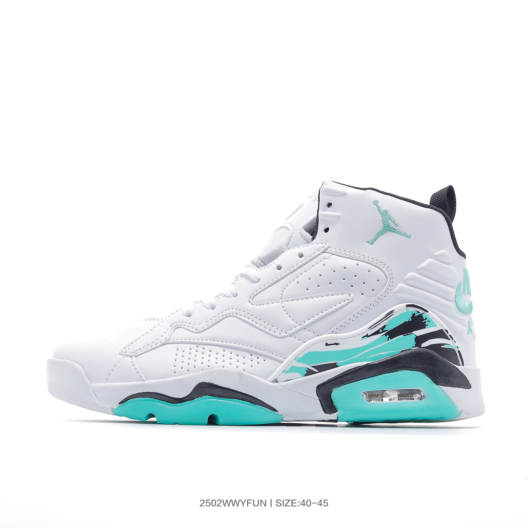 乔丹Jordan Jumpman MVP AJ飞人复古轻便透气减震实战运动高帮篮球鞋 AA2494 106 编号:2502WWYFUN