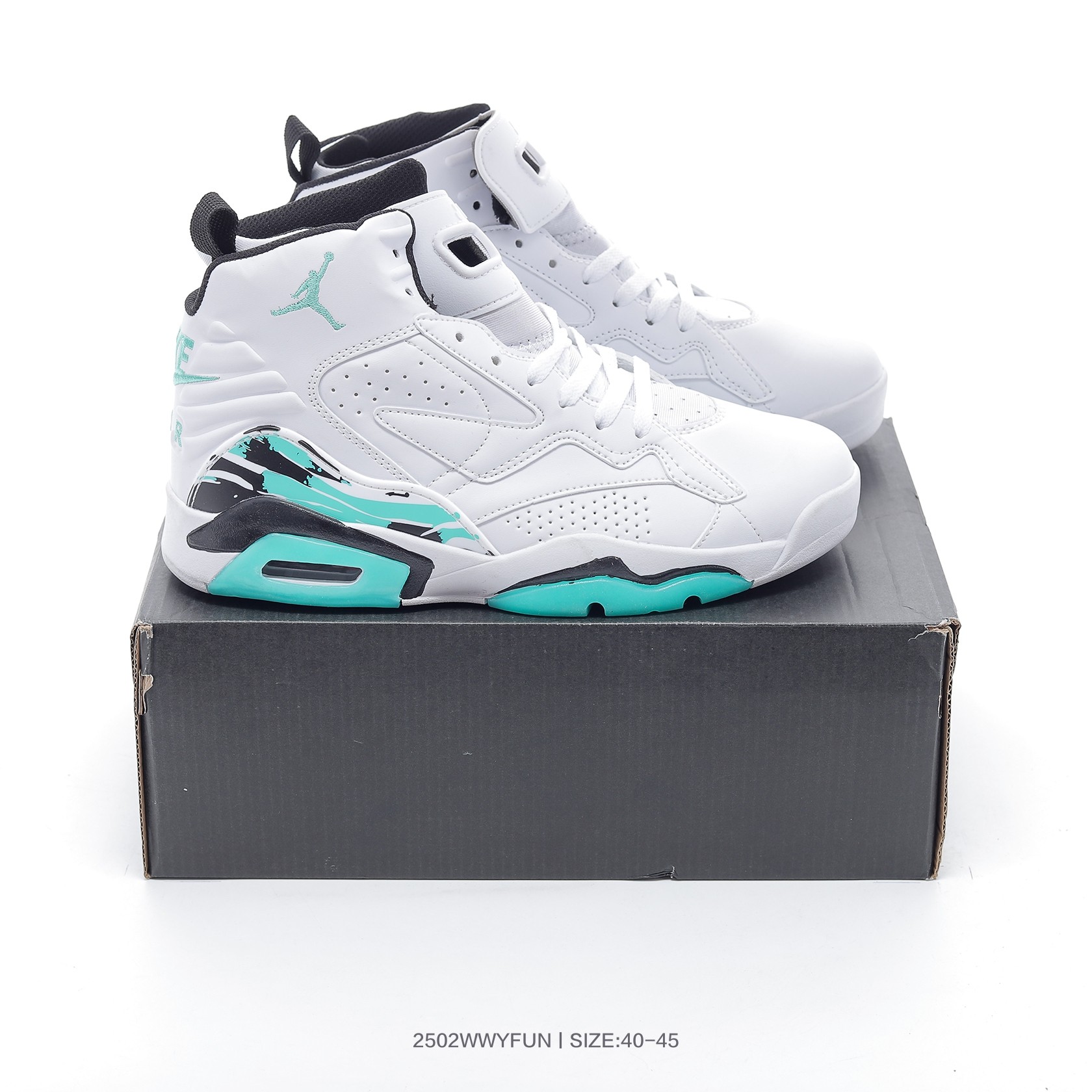 集合 乔丹Jordan Jumpman MVP AJ飞人复古轻便透气减震实战运动高帮篮球鞋 AA2494 106 编号:2502WWYFUN