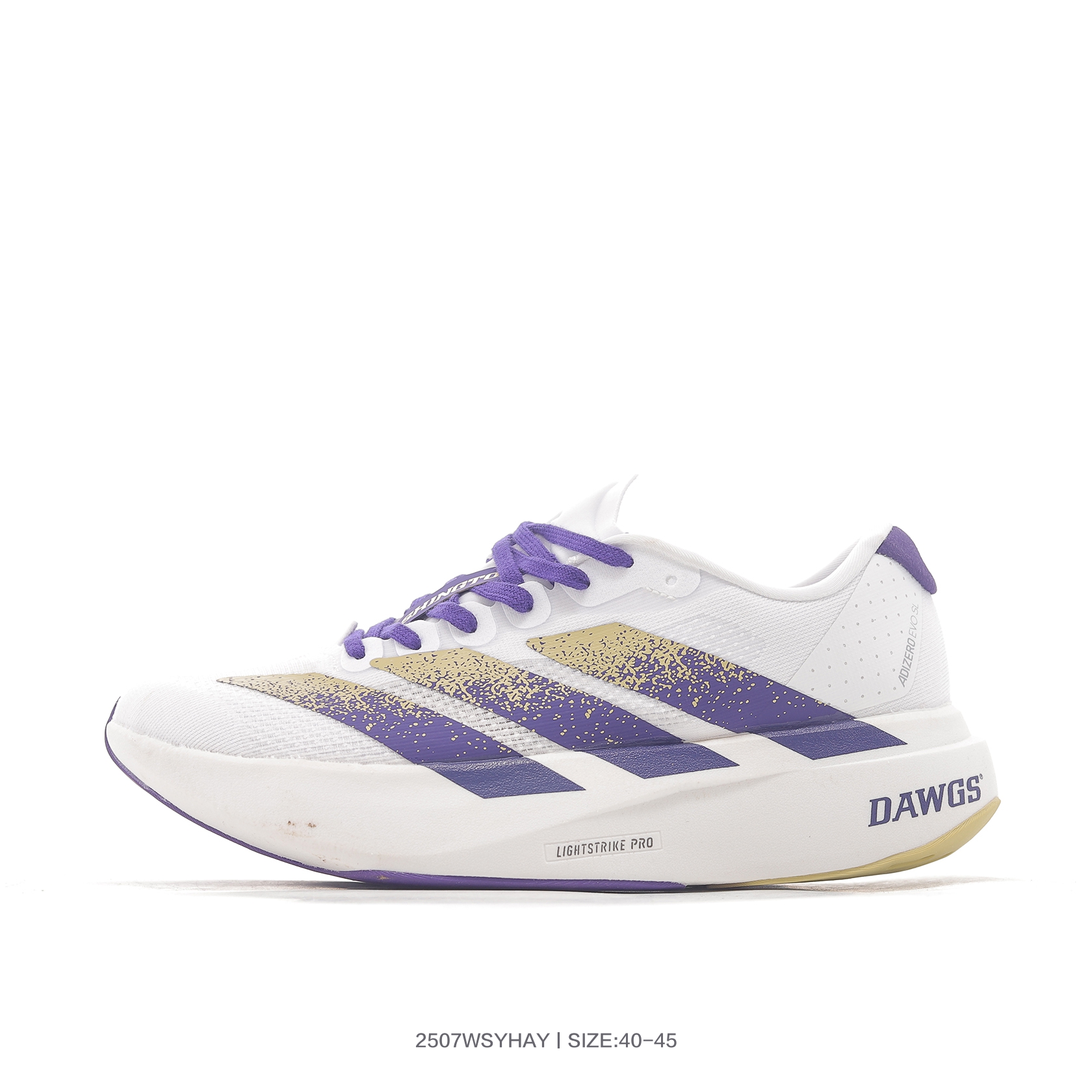 集🈴
💰220
阿迪达斯Adidas Adizero Evo SL M 轻盈跑鞋耐磨减震专业跑步鞋 货号： JQ4566

码数：40 41 42 43 44 45
编号：2507WSYHAY