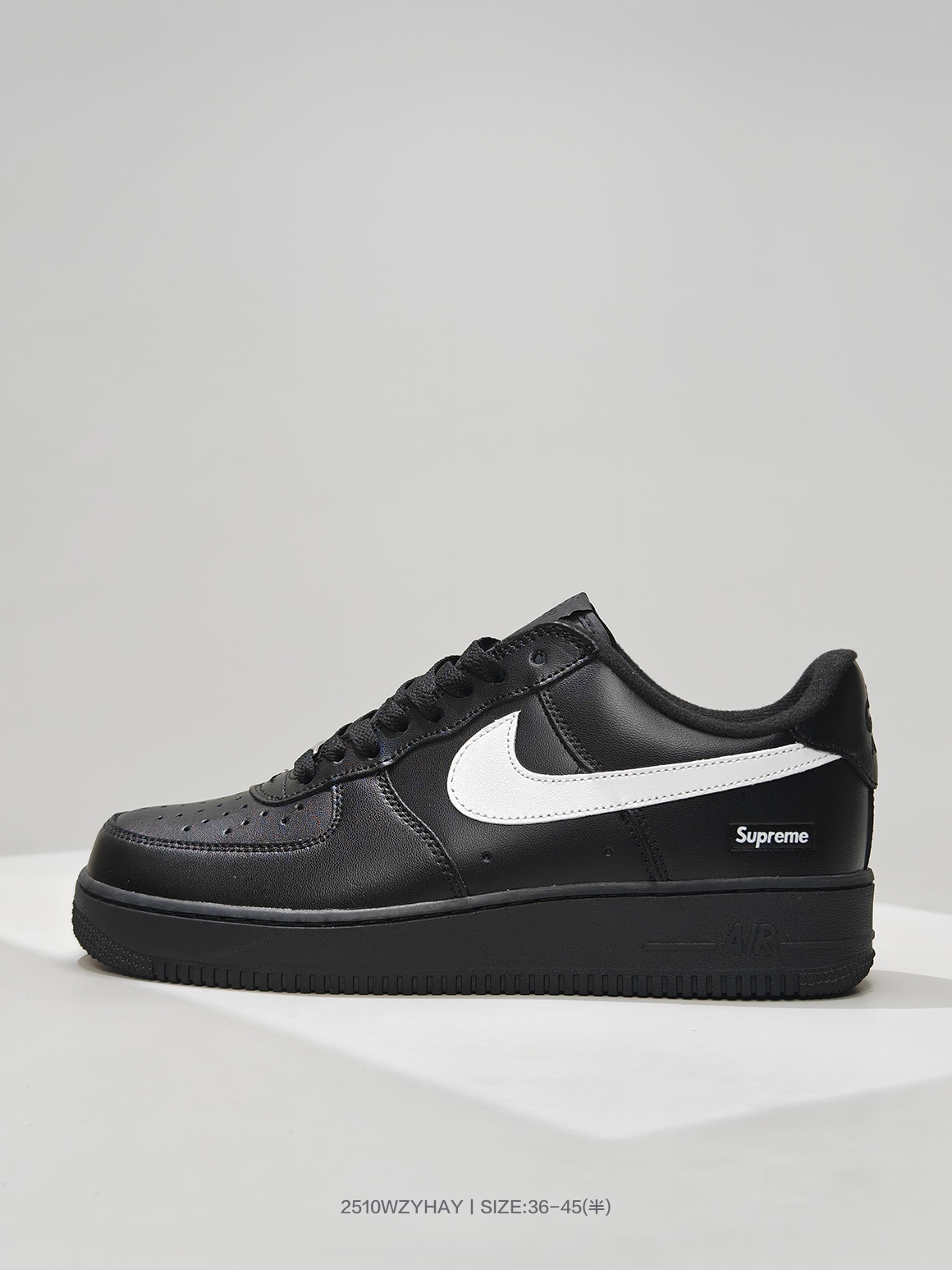 💰150
美系街头品牌-至高出品Supreme x耐克Nike Air Force 1 Low"07空军一号低帮经典百搭休闲运动板鞋 CU9225 002
定制皮料 原盒原包装 原楦头原纸板 纯正版型 内置全掌气垫 

码数：36 36.5 37.5 38 38.5 39 40 40.5 41 42 42.5 43 44 44.5 45
编号：2510WZYHAY