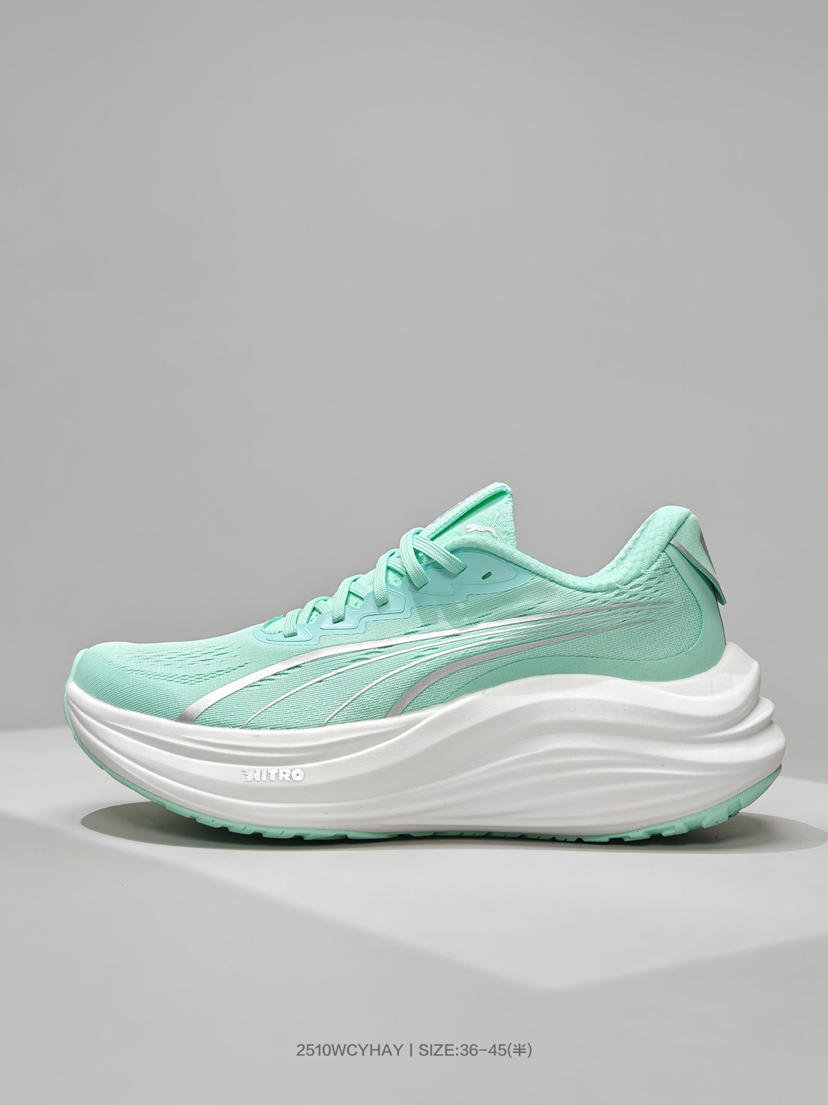 彪马Puma Deviate Nitro 3 舒适防滑耐磨低帮休闲跑步鞋 310089 12 编号:2510WCYHAY