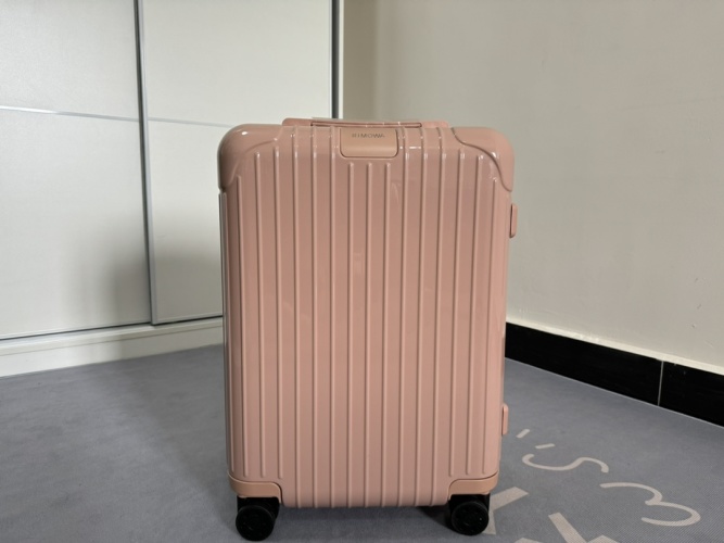 Rimowa Essential Cabin Suitcase - Desert Rose Lightweight Polycarbonate Luggage 1 Rimowa Essential Cabin Suitcase - Desert Rose Lightweight Polycarbonate Luggage