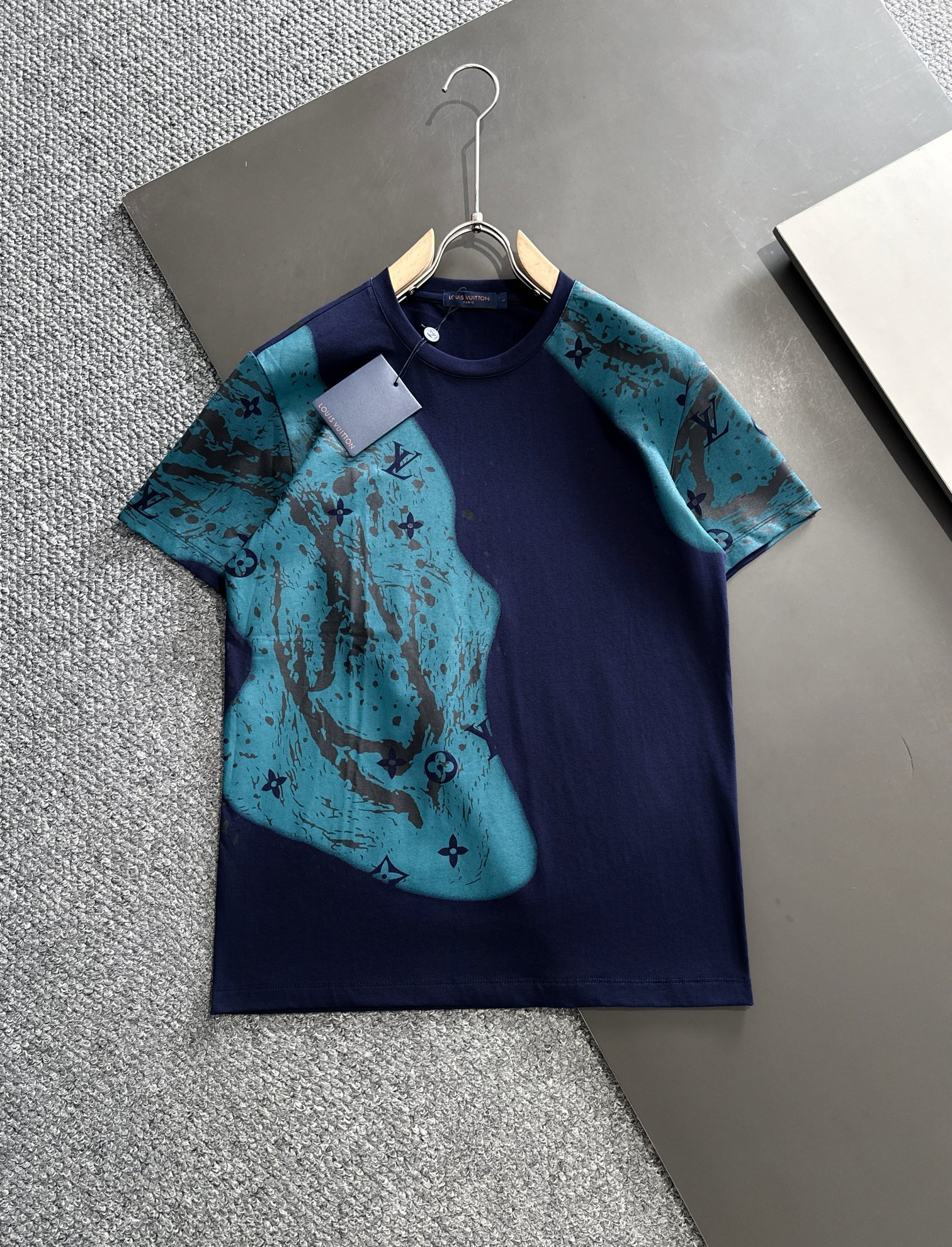 Louis Vuitton Kleidung T-Shirt Top Qualität
 Baumwolle Mercerisierte Frühling/Sommer Kollektion Kurzarm