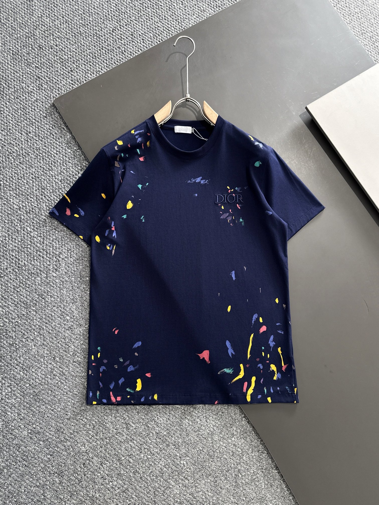 Dior Gut
 Kleidung T-Shirt Baumwolle Mercerisierte Frühling/Sommer Kollektion Kurzarm