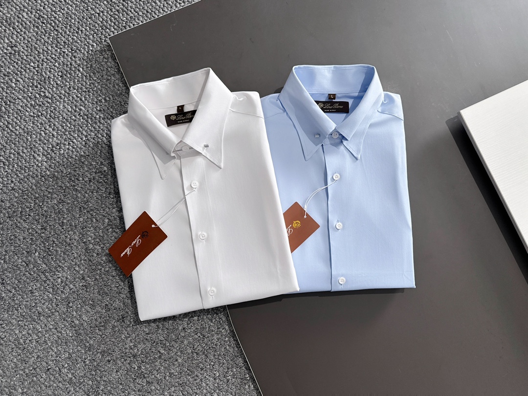 NO:540397,The latest men's essential shirt for LP counter, natural cotton, comfortable and breathable, original single product, original fabric, soft and comfortable, high-end and luxurious upper body, sufficiently styled grade, this shirt is proud to make you satisfied and face! Size M---3XL,,loro piana,shirts,alexander wang19860909LP 专柜最新款男士必备款衬衫,天然棉,舒服透气,原单狠货,原版面料,柔软舒适,上身高端又奢华,足够场面的档次,这款衬衫无不骄傲的让你满意有面子! 尺码M---3XL,,loro piana,shirts,alexander wang,Men's clothing