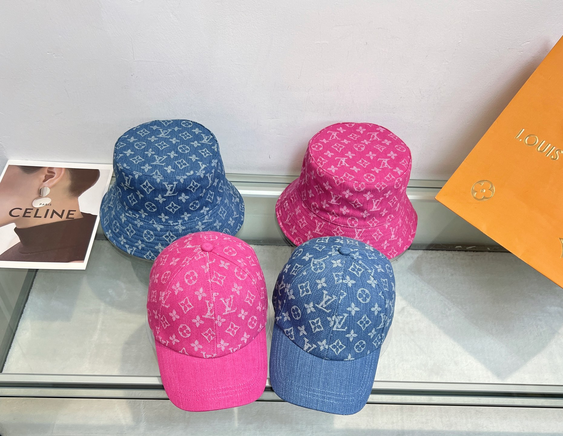 Sombrero de pescador de alta calidad para adultos, Louis Vuitton, nuevo modelo 2026