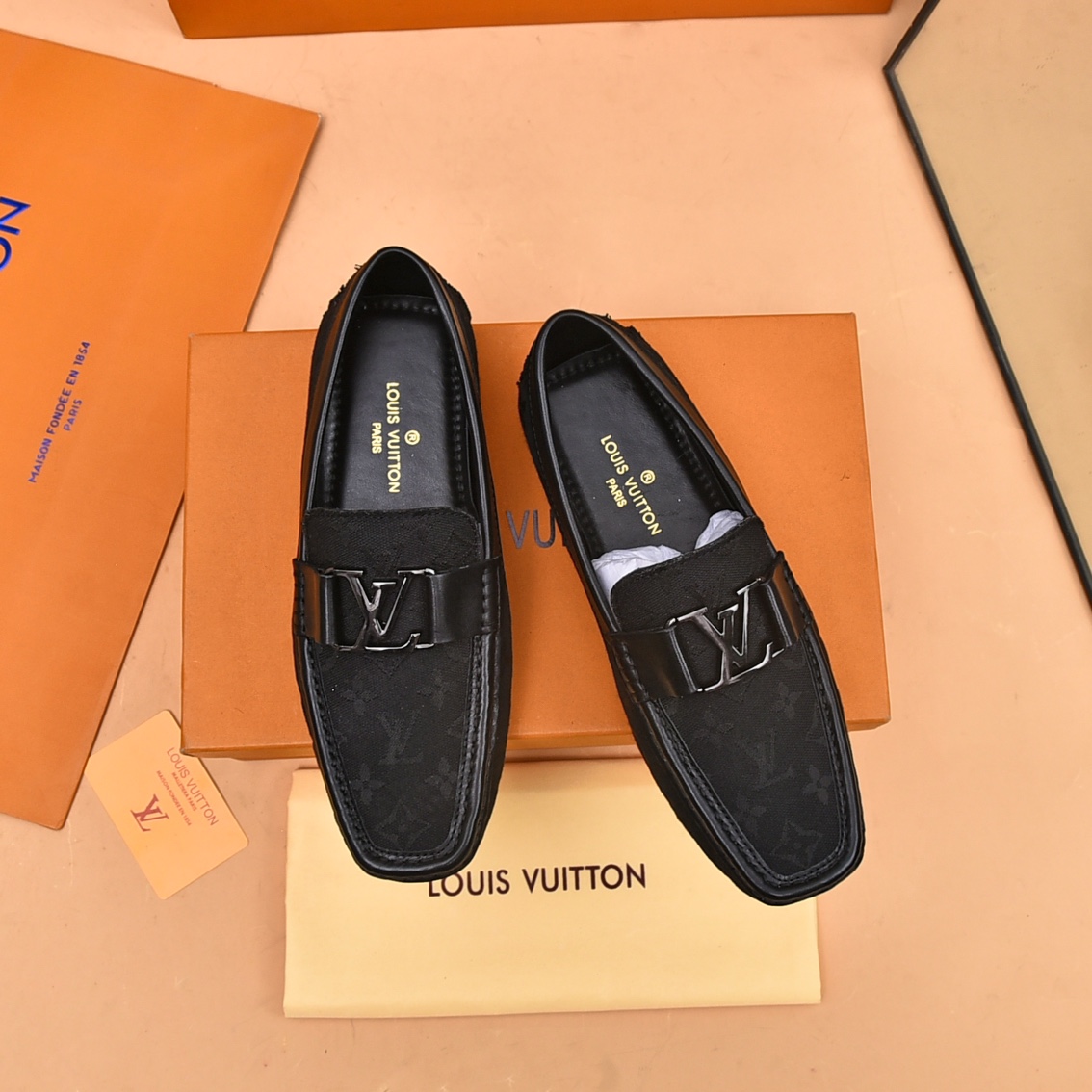 Louis Vuitton Kopen
 Casual Schoenen Kalfsleer Koeienhuid Schapenvacht Lente/Zomercollectie Casual